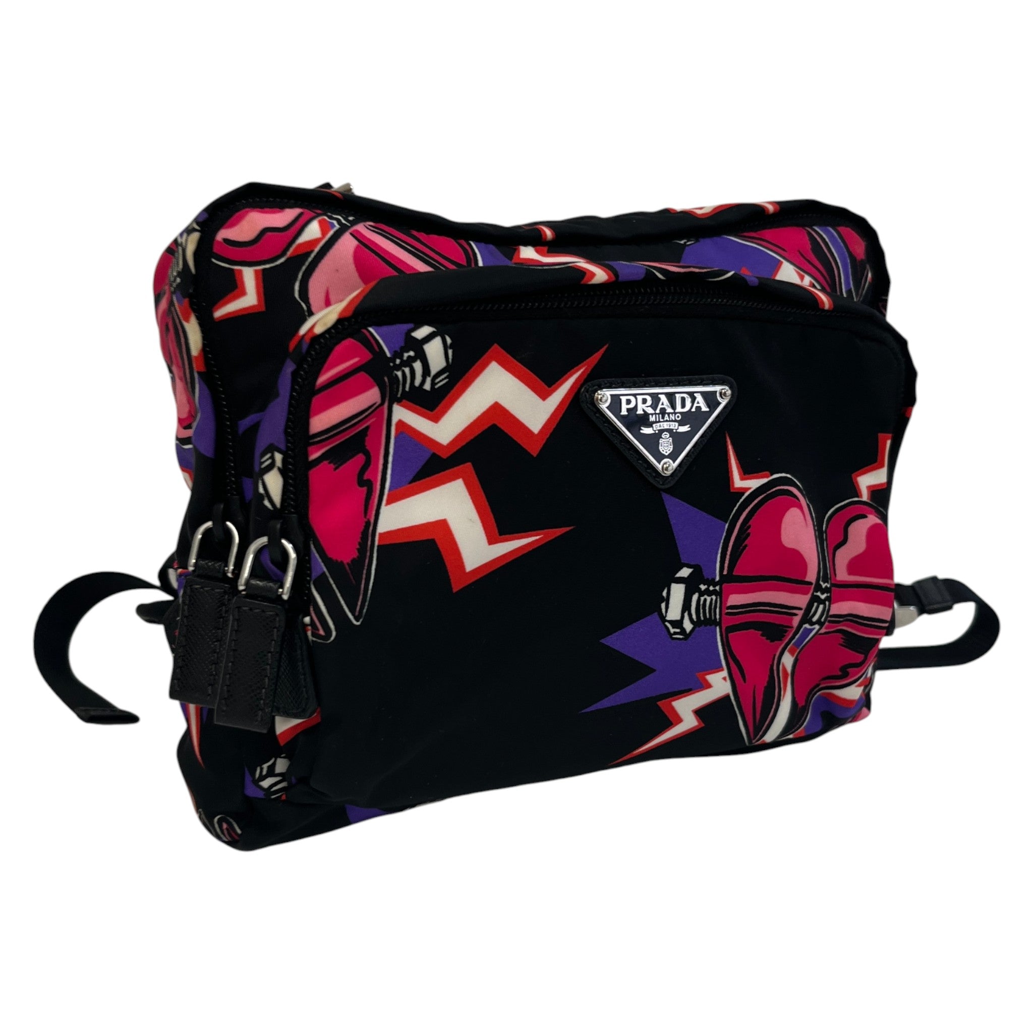 Men's Frankenstein Tessuto Thunder Belt Bag Black