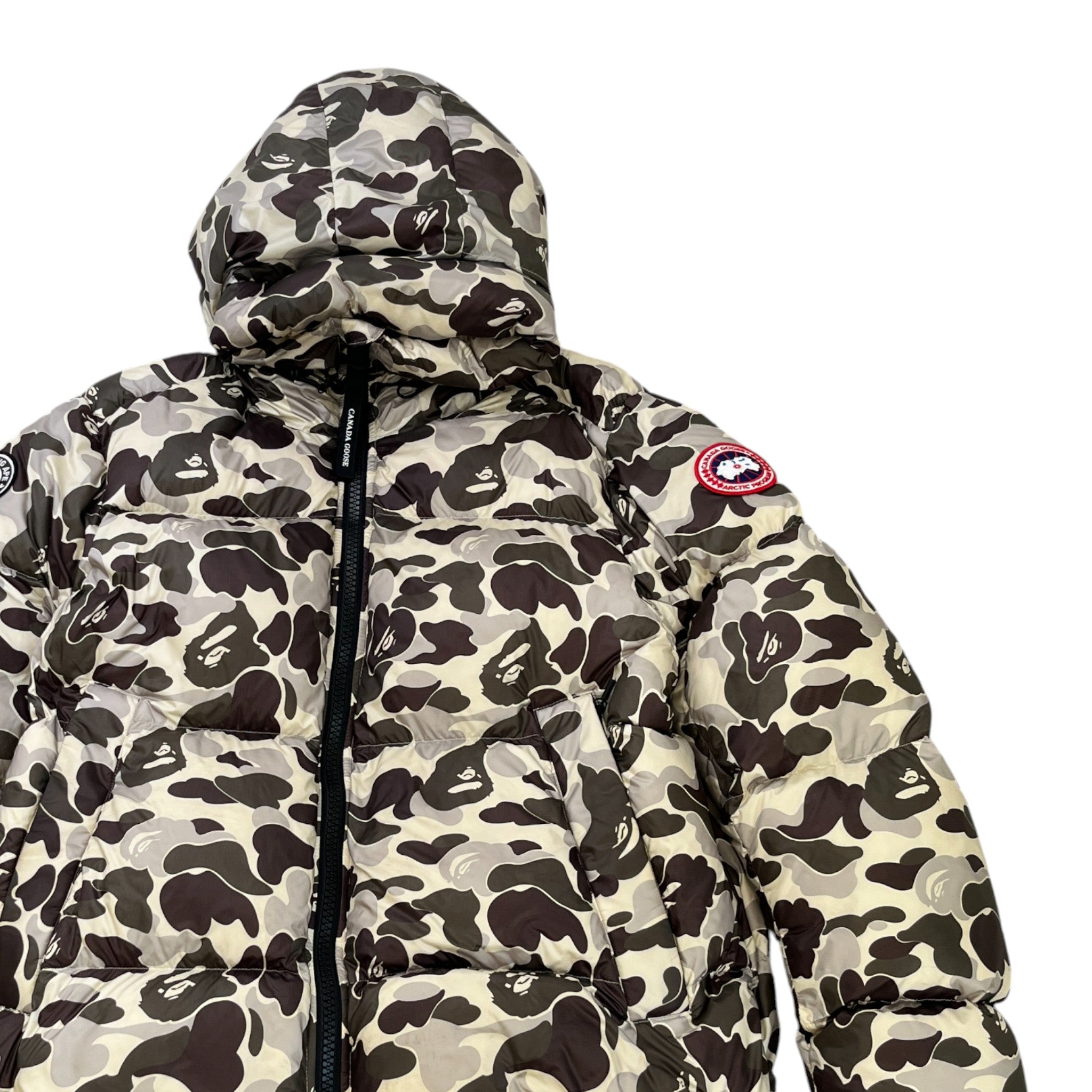 Men's Crofton Down Jacket Khaki Size XL