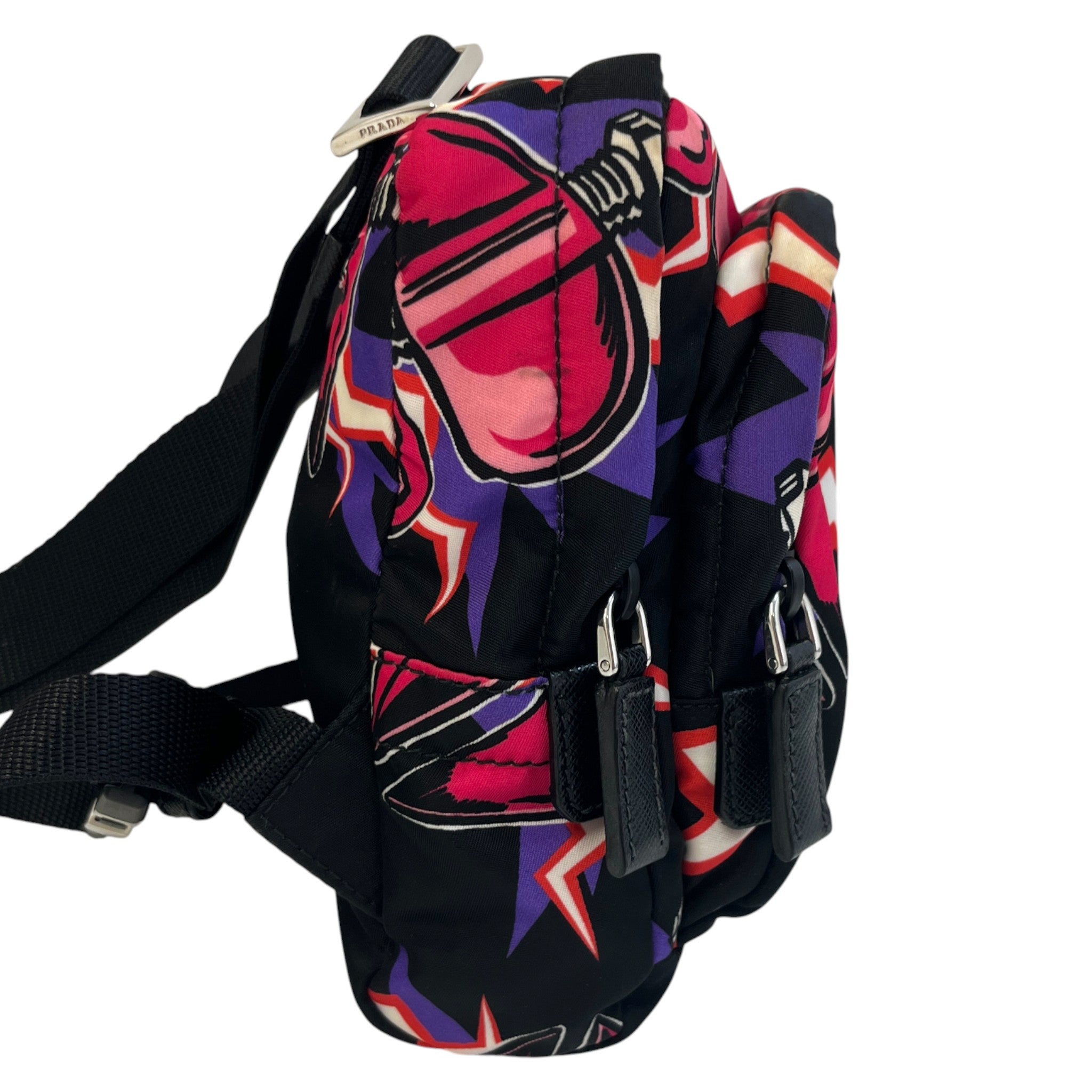 Men's Frankenstein Tessuto Thunder Belt Bag Black