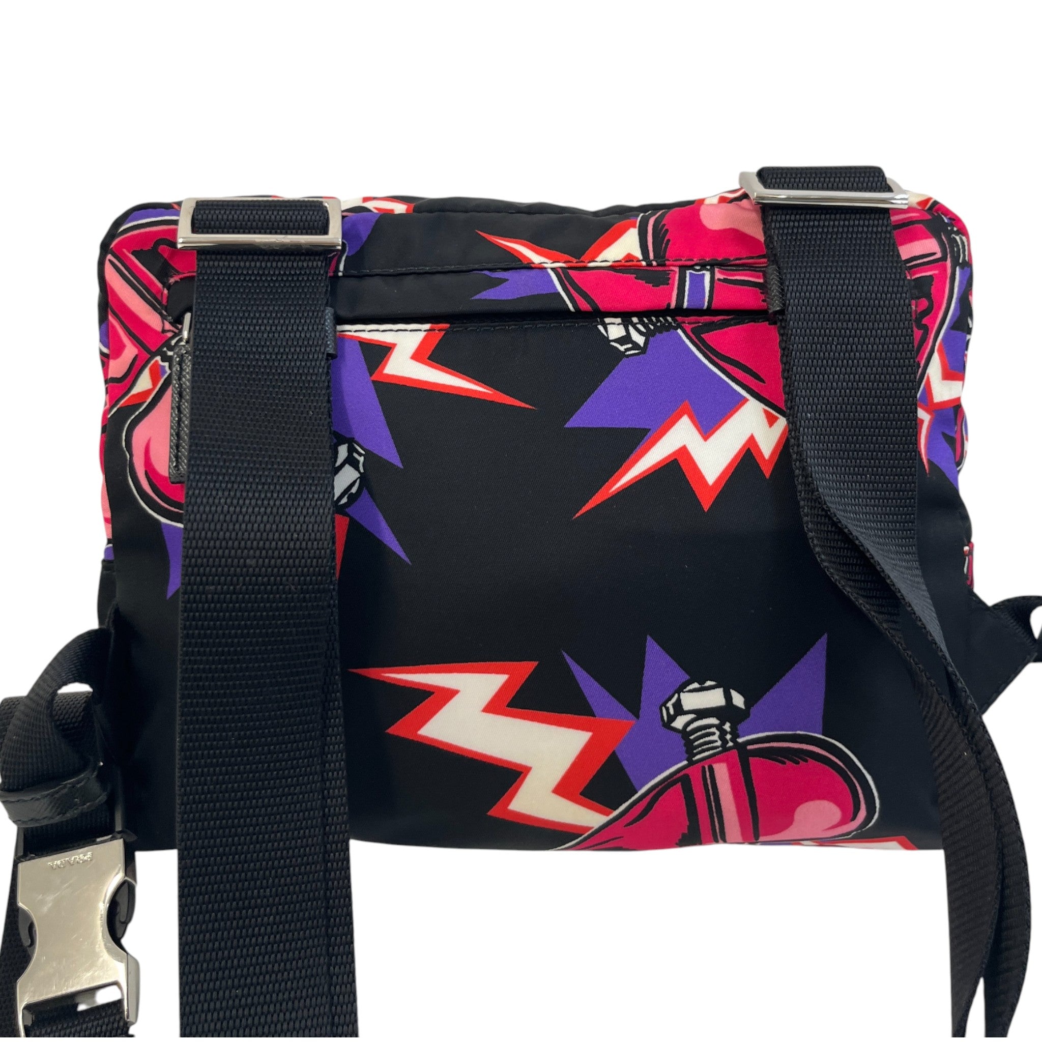 Men's Frankenstein Tessuto Thunder Belt Bag Black