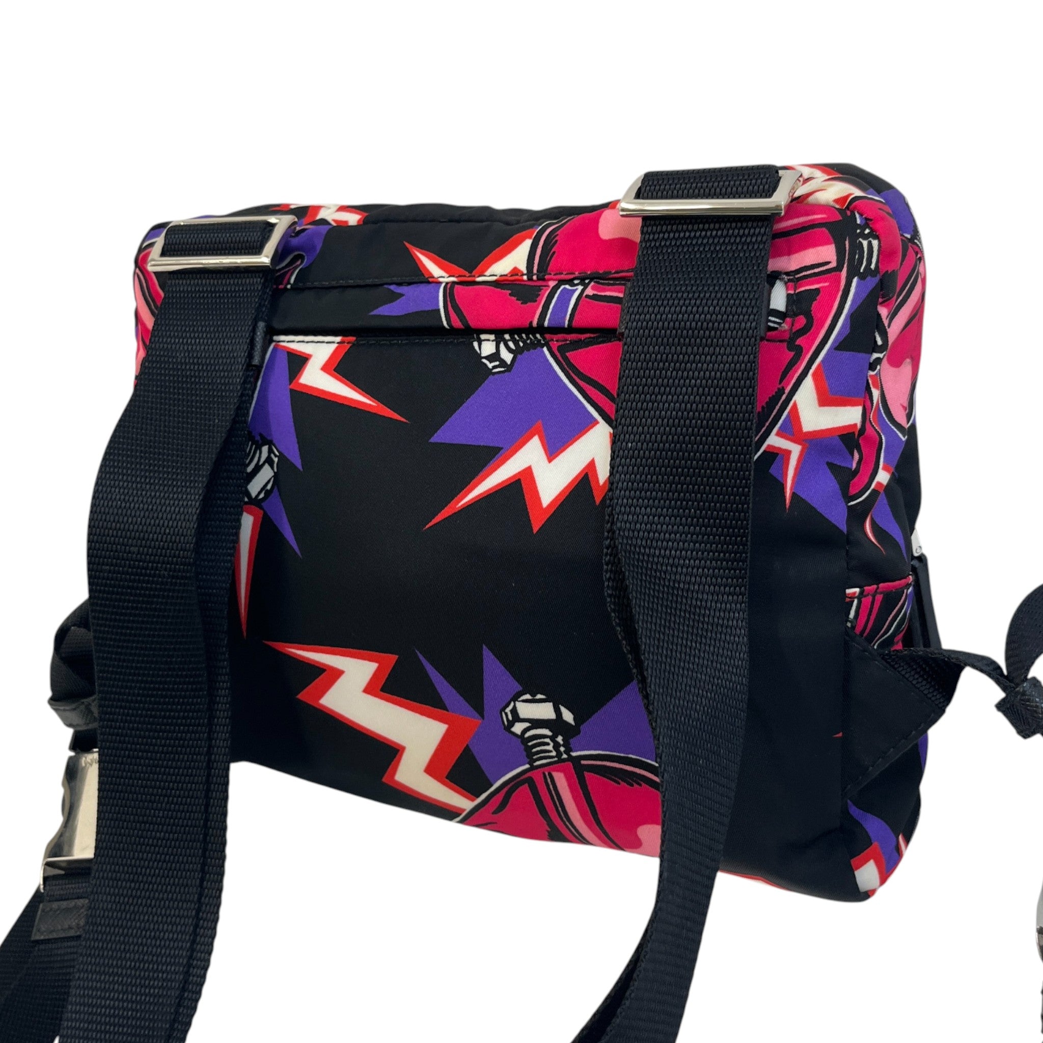 Men's Frankenstein Tessuto Thunder Belt Bag Black