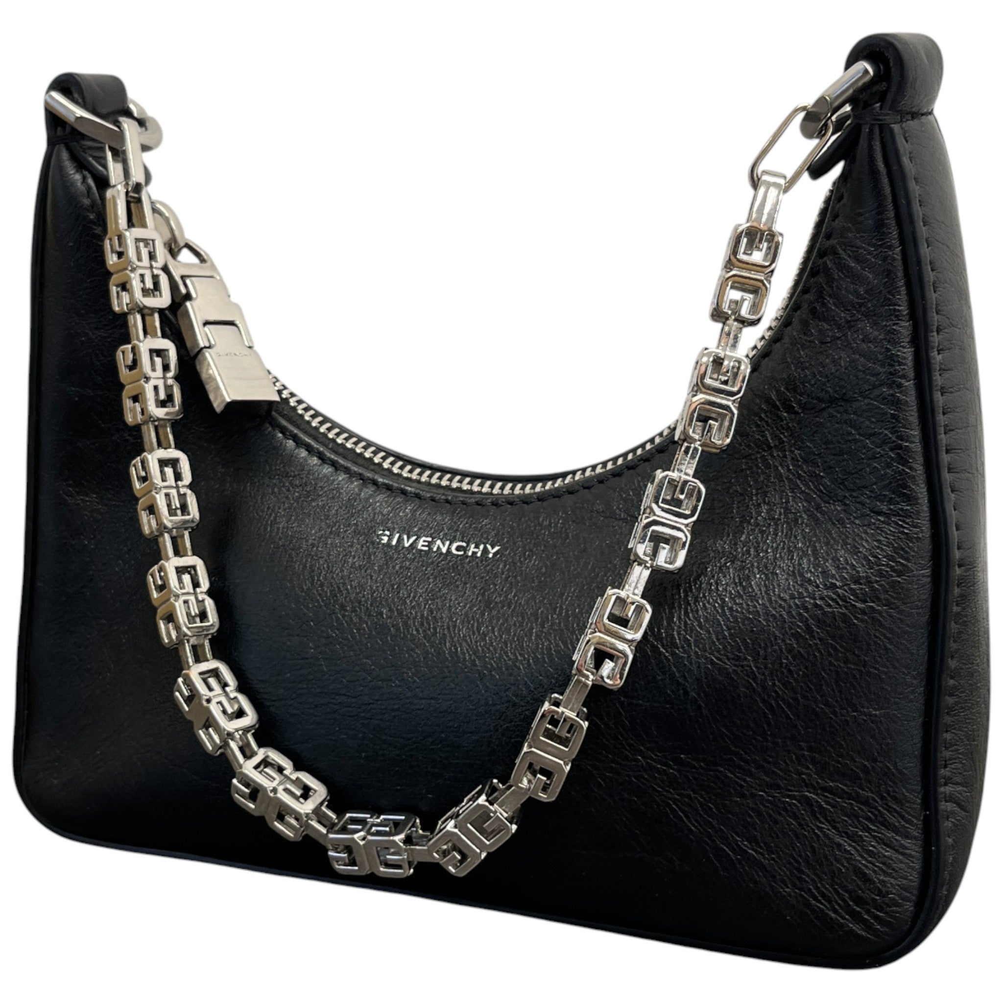 Women's Moon Cut Out Bag Black