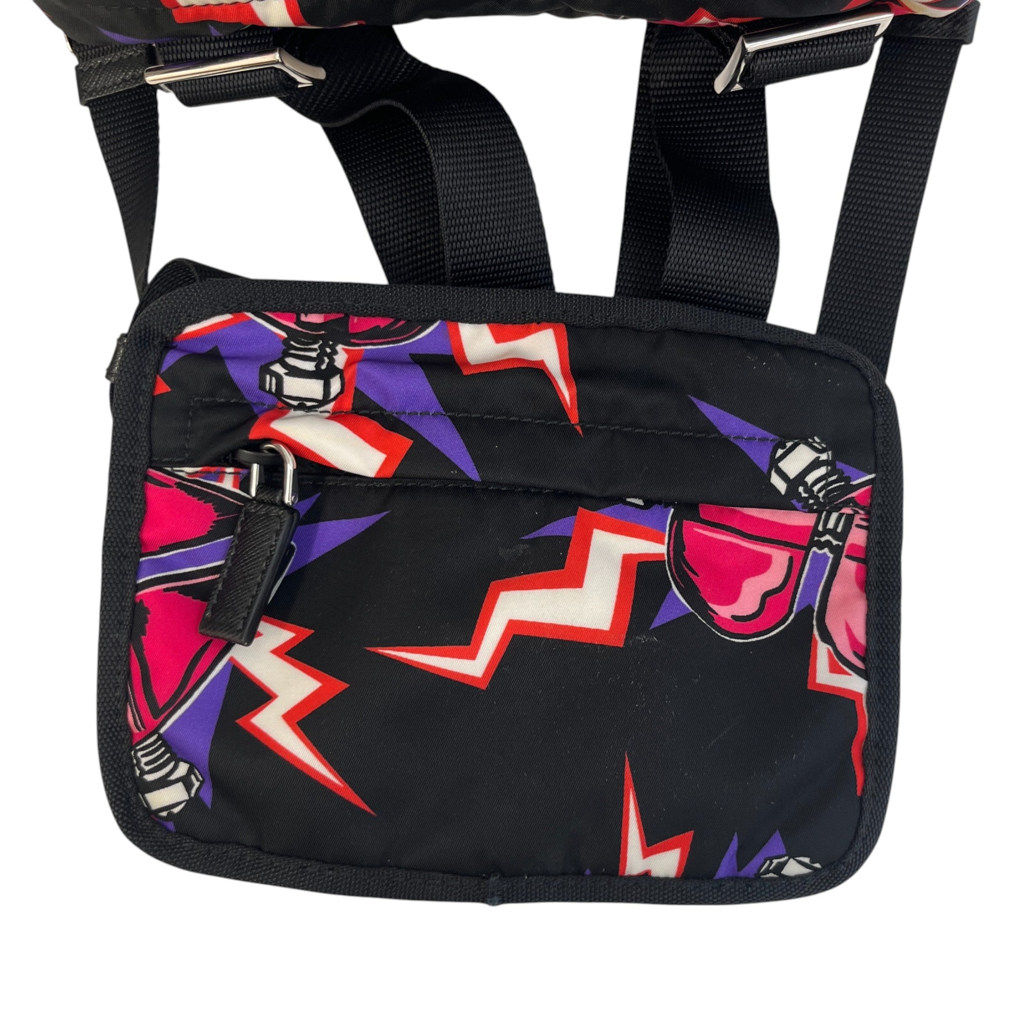 Men's Frankenstein Tessuto Thunder Belt Bag Black