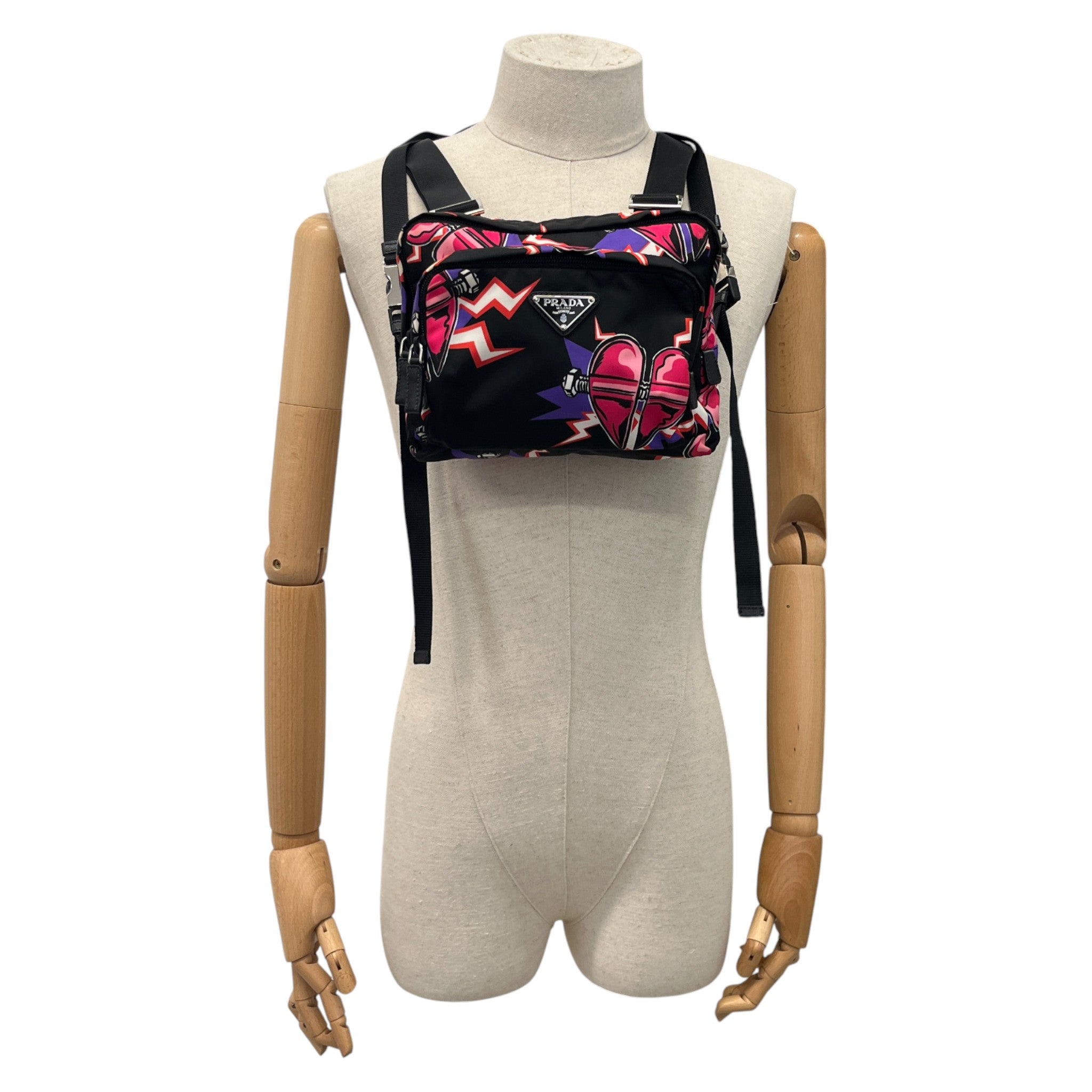 Men's Frankenstein Tessuto Thunder Belt Bag Black