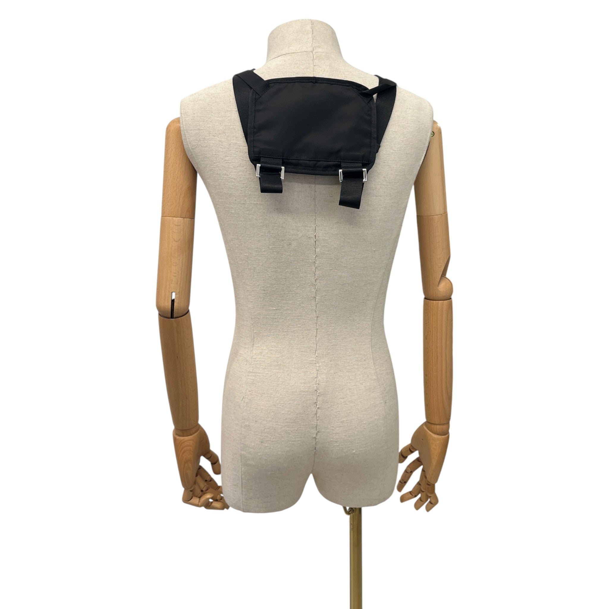 Men's Frankenstein Tessuto Thunder Belt Bag Black