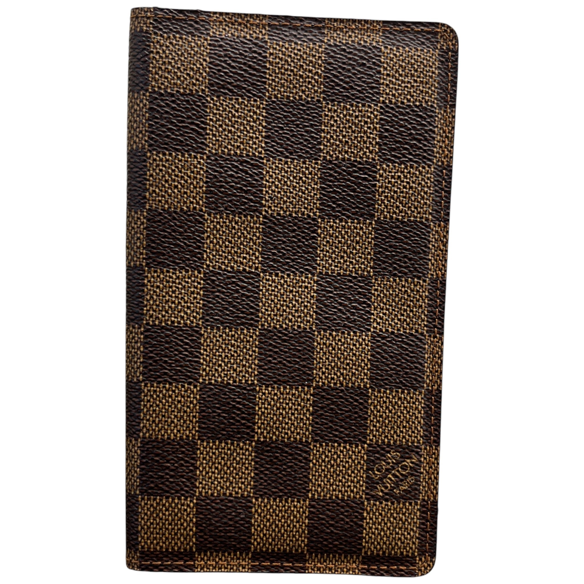 Men's Damier Ebene Brazza Wallet Wallet Brown