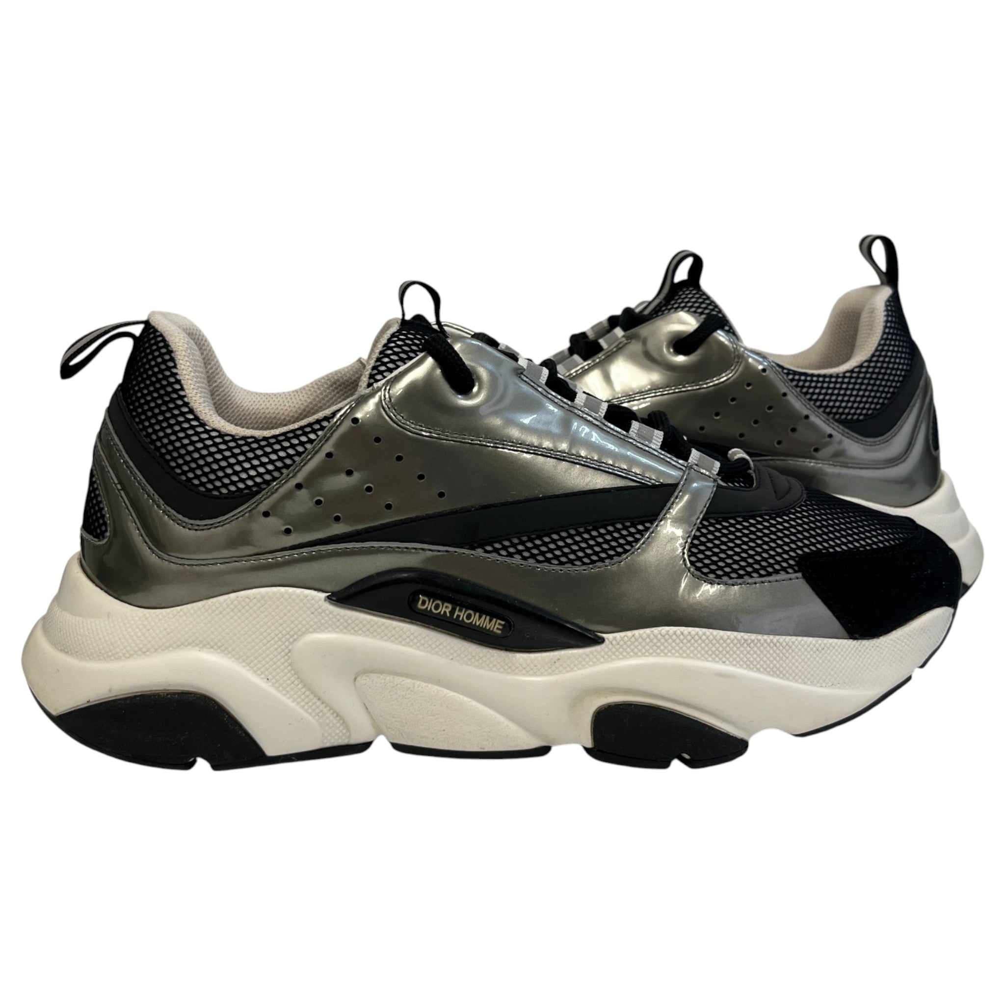 Men's B22 Low Trainers Silver Size EU 42 / UK 8