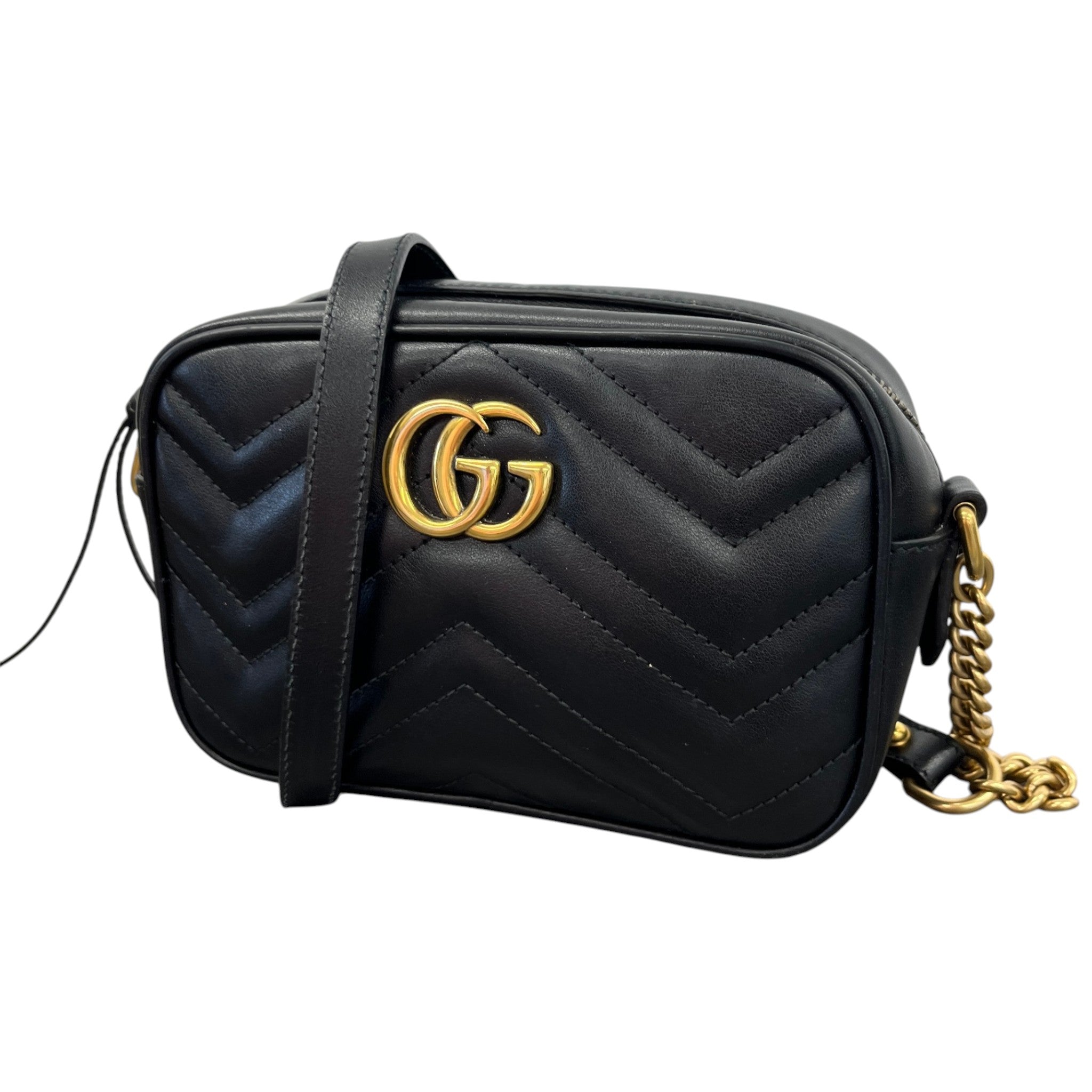 Women's Gg Marmont Small Handbag Black