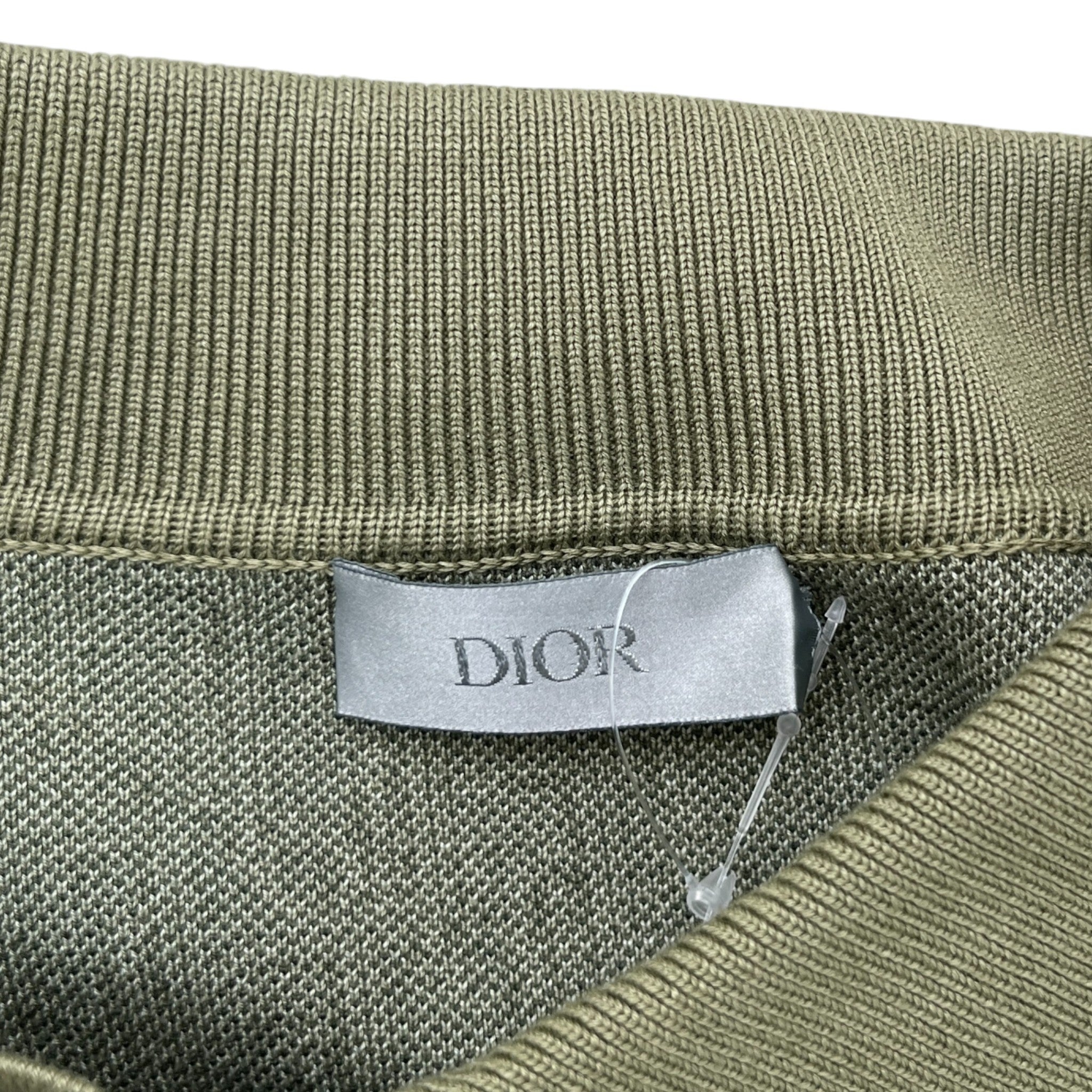 Men's Oblique Polo Shirt Khaki Size XS