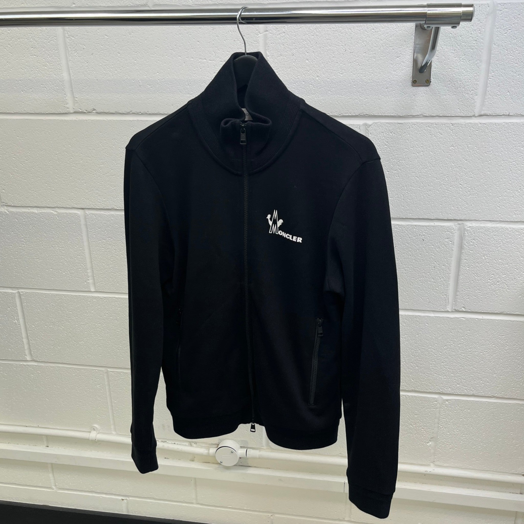 Men's Maglia Track Jacket Black Size S