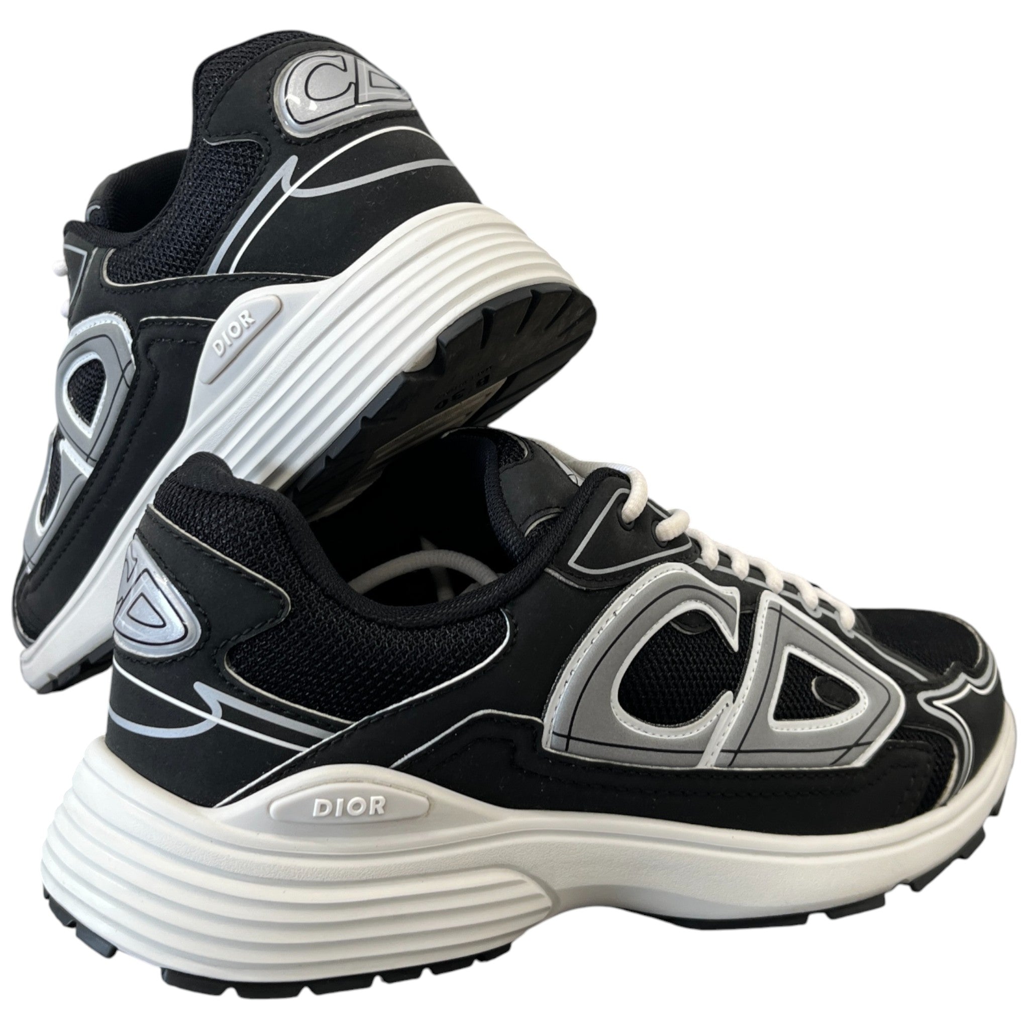 Men's B30 Low Trainers Black Size EU 42.5 / UK 8.5