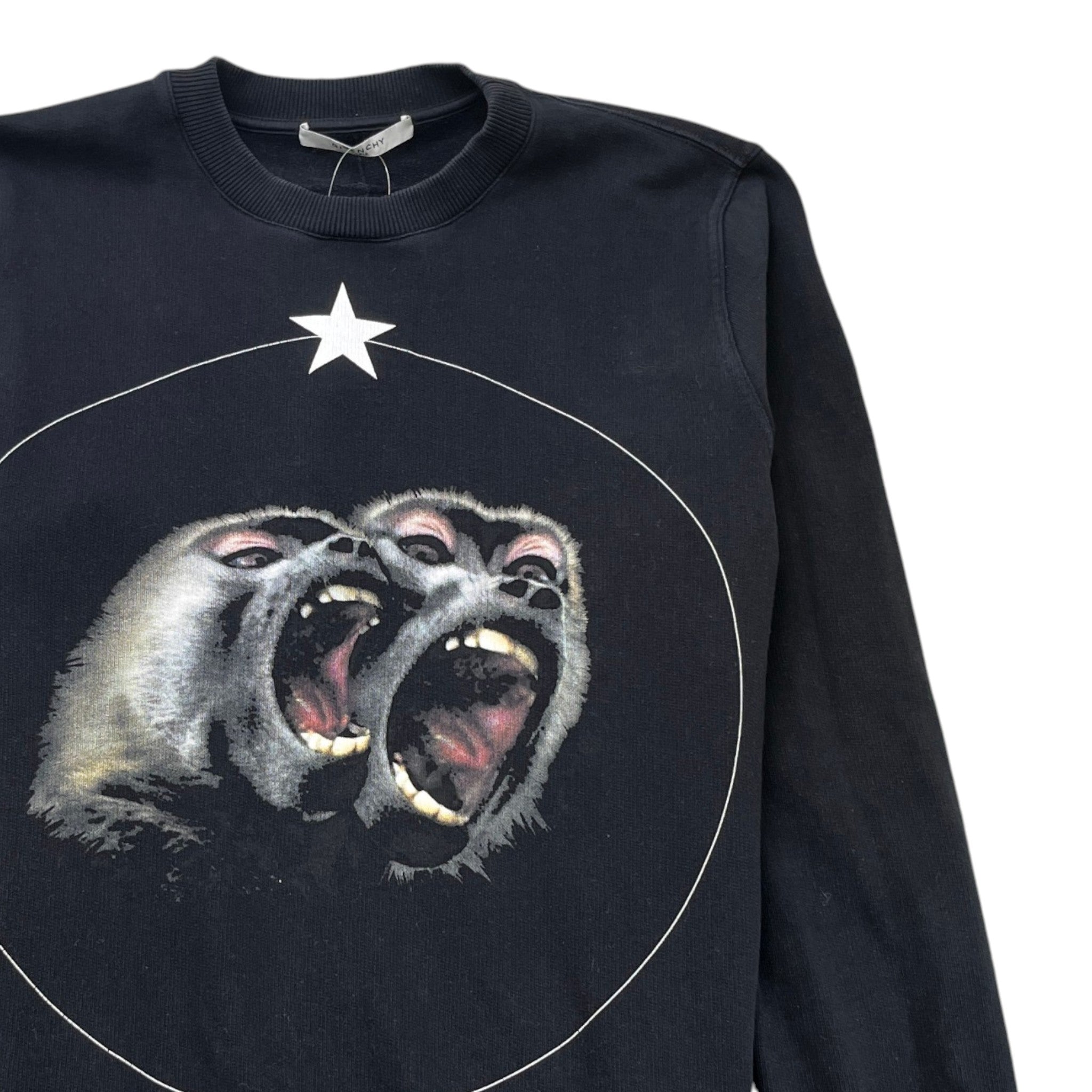 Men's Monkey Brothers Sweatshirt Black Size S