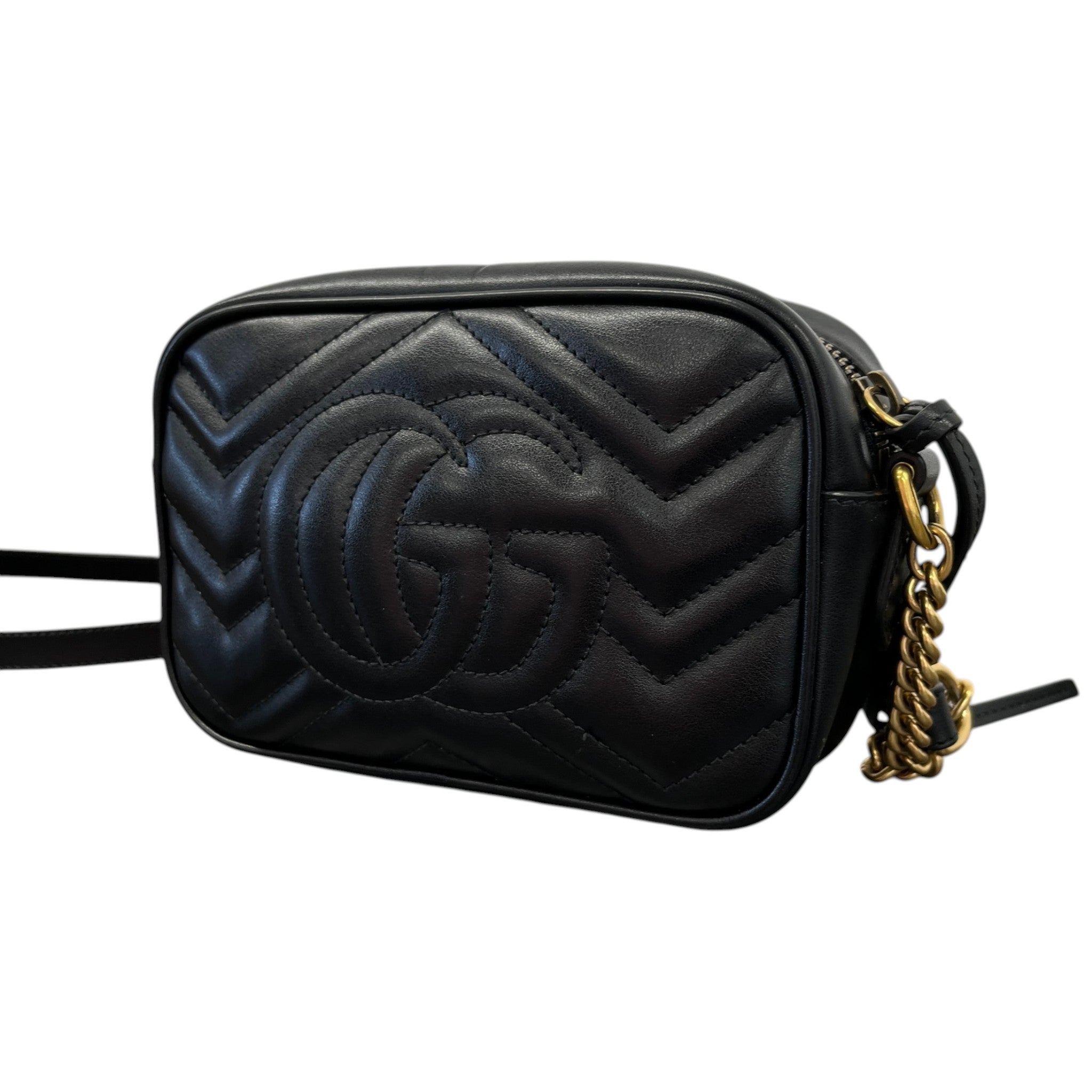 Women's Gg Marmont Small Handbag Black