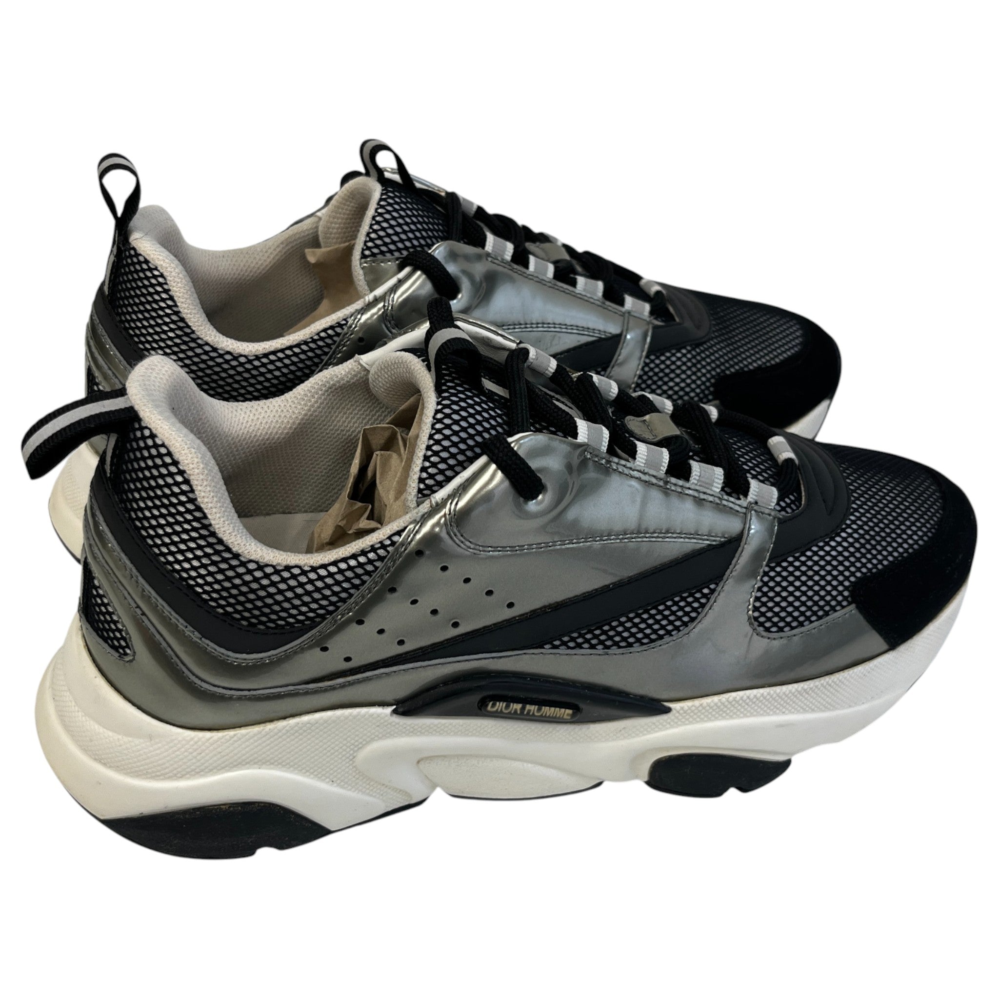 Men's B22 Low Trainers Silver Size EU 42 / UK 8