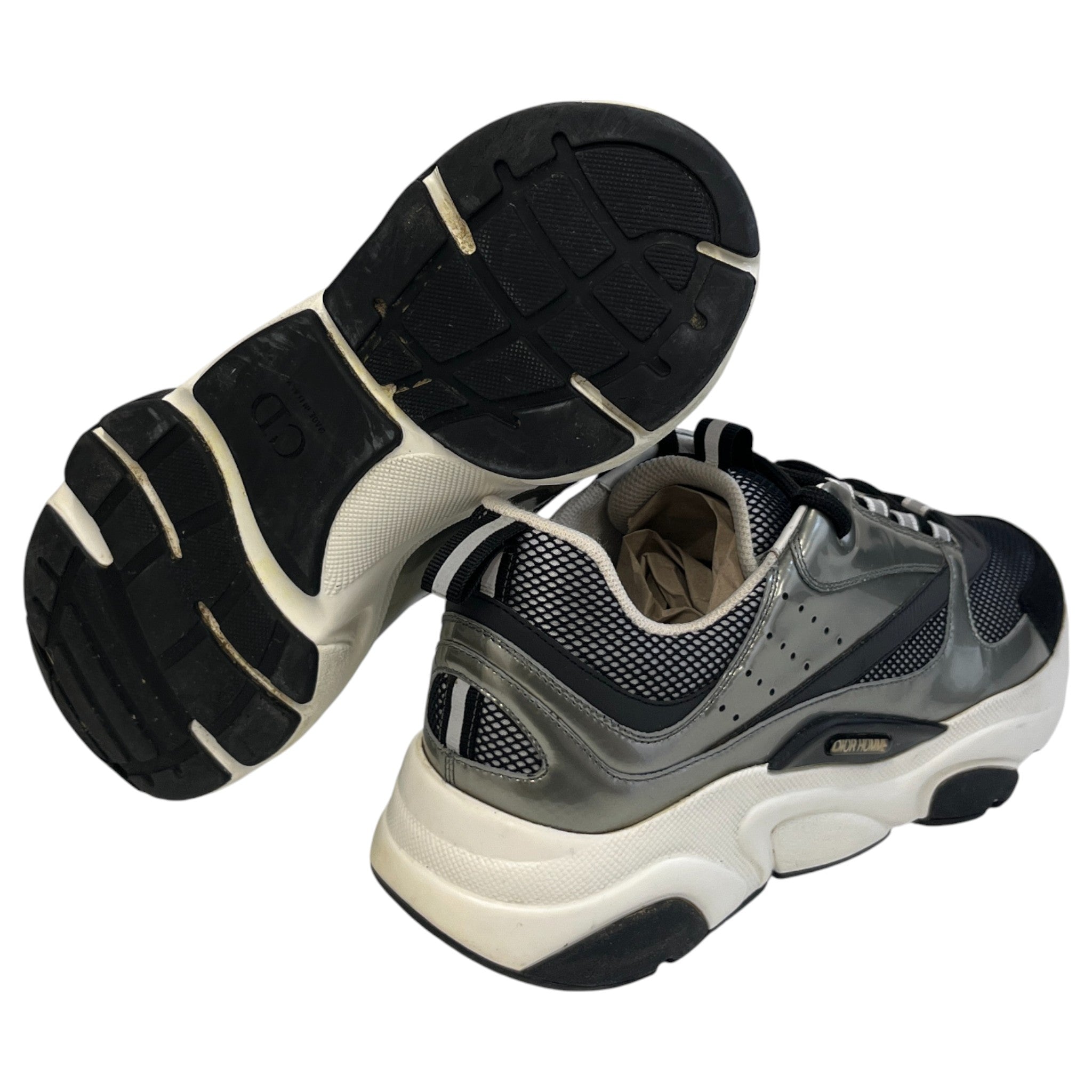 Men's B22 Low Trainers Silver Size EU 42 / UK 8