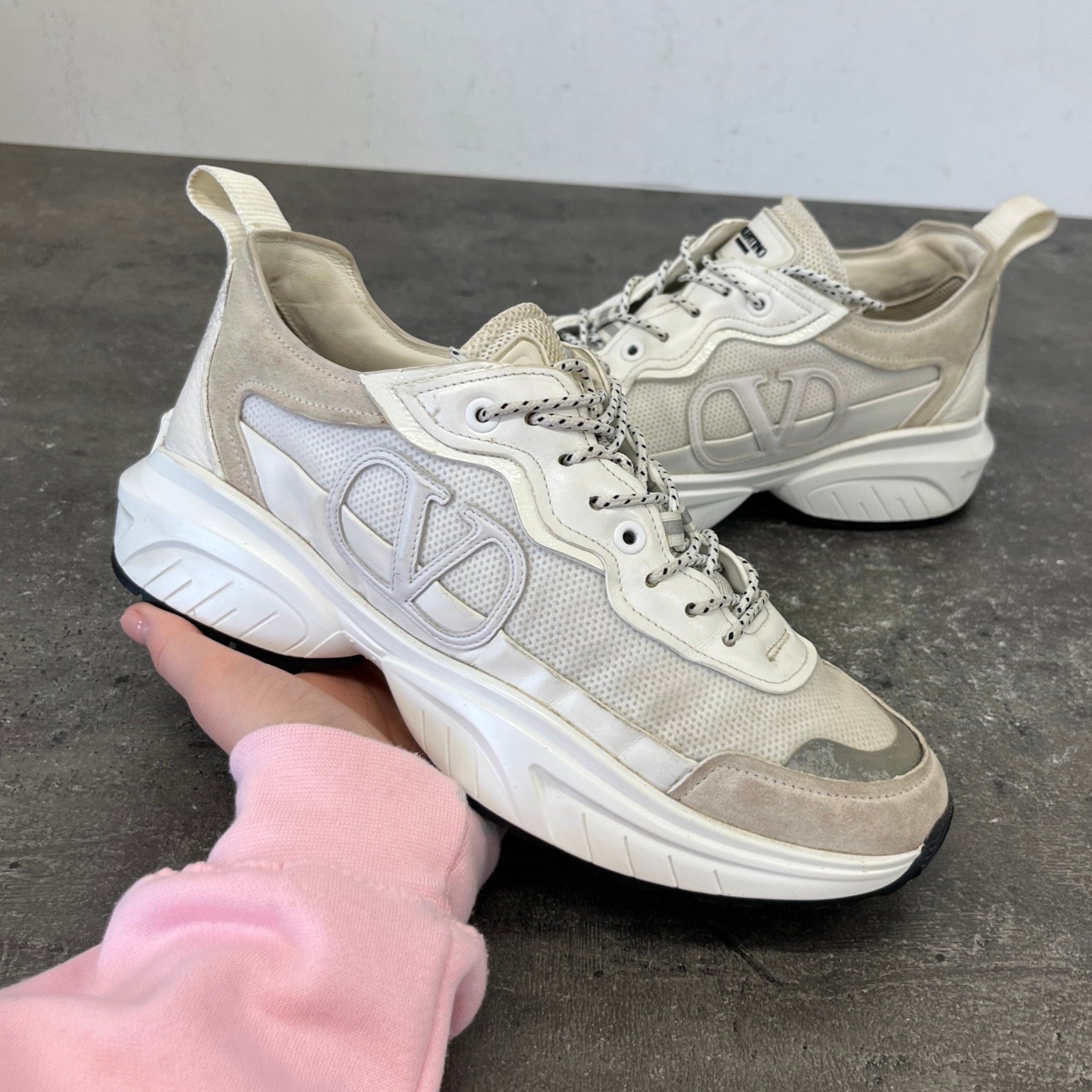 Women's Shegoes Low Trainers White Size EU 38 / UK 5