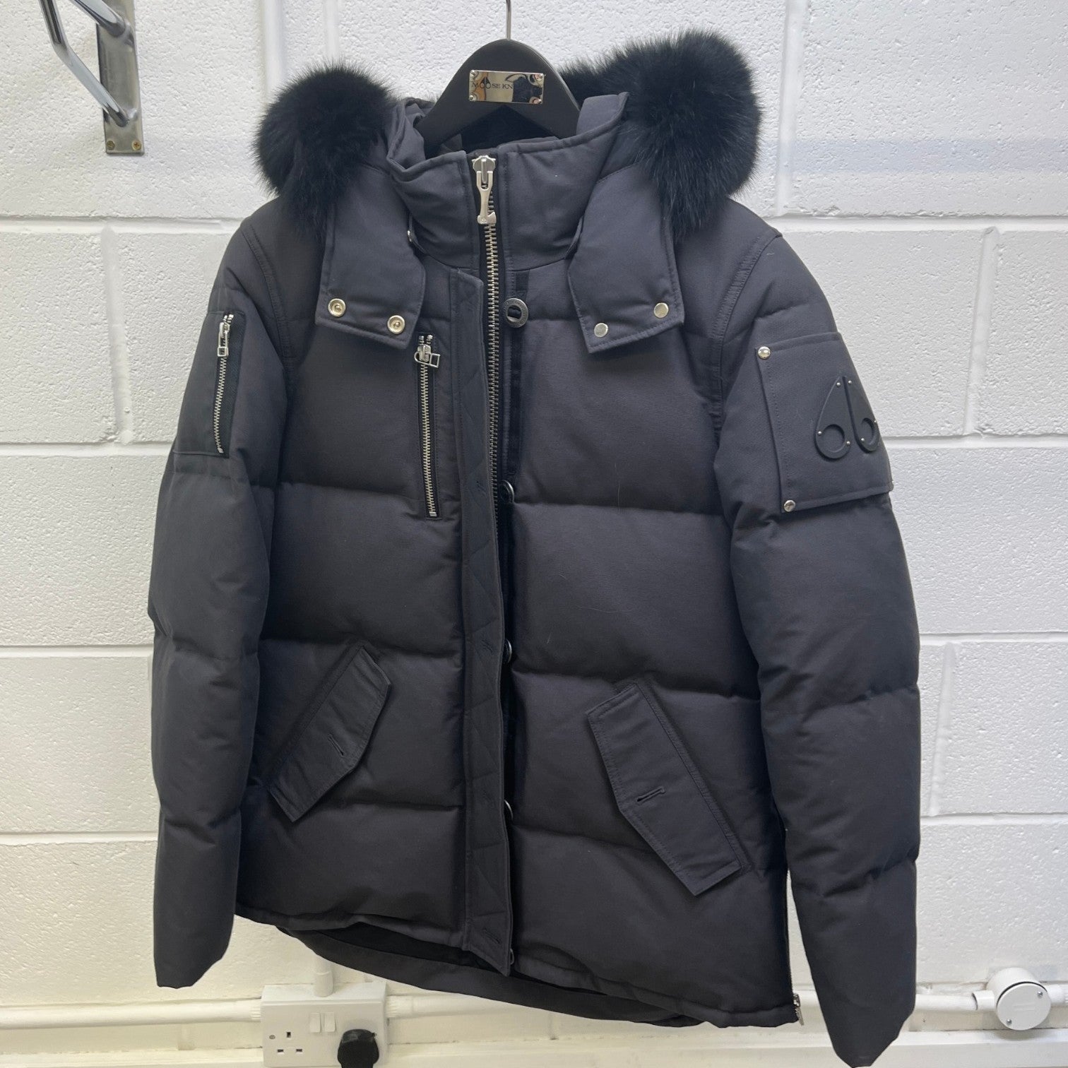 Women's 3Q Down Jacket Charcoal Size L