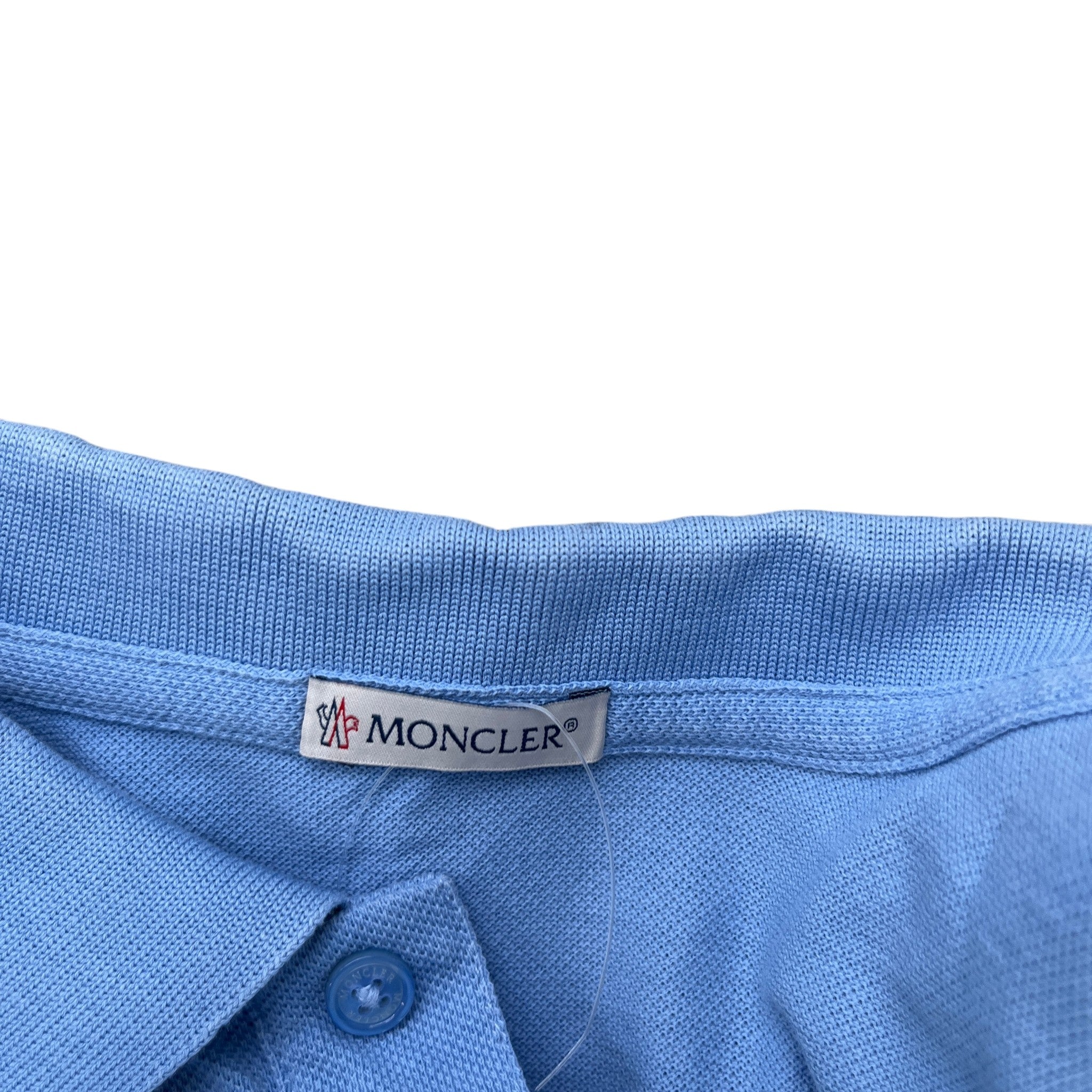 Men's Maglia Polo Shirt Blue Size L