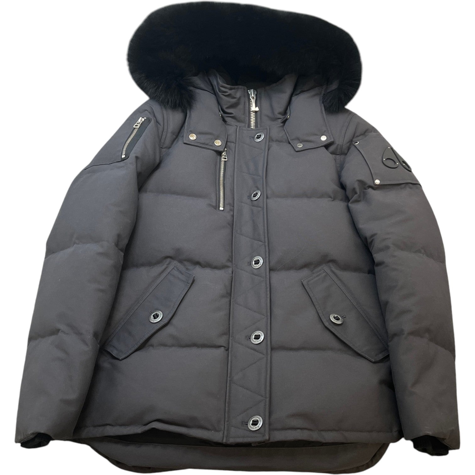 Women's 3Q Down Jacket Charcoal Size L