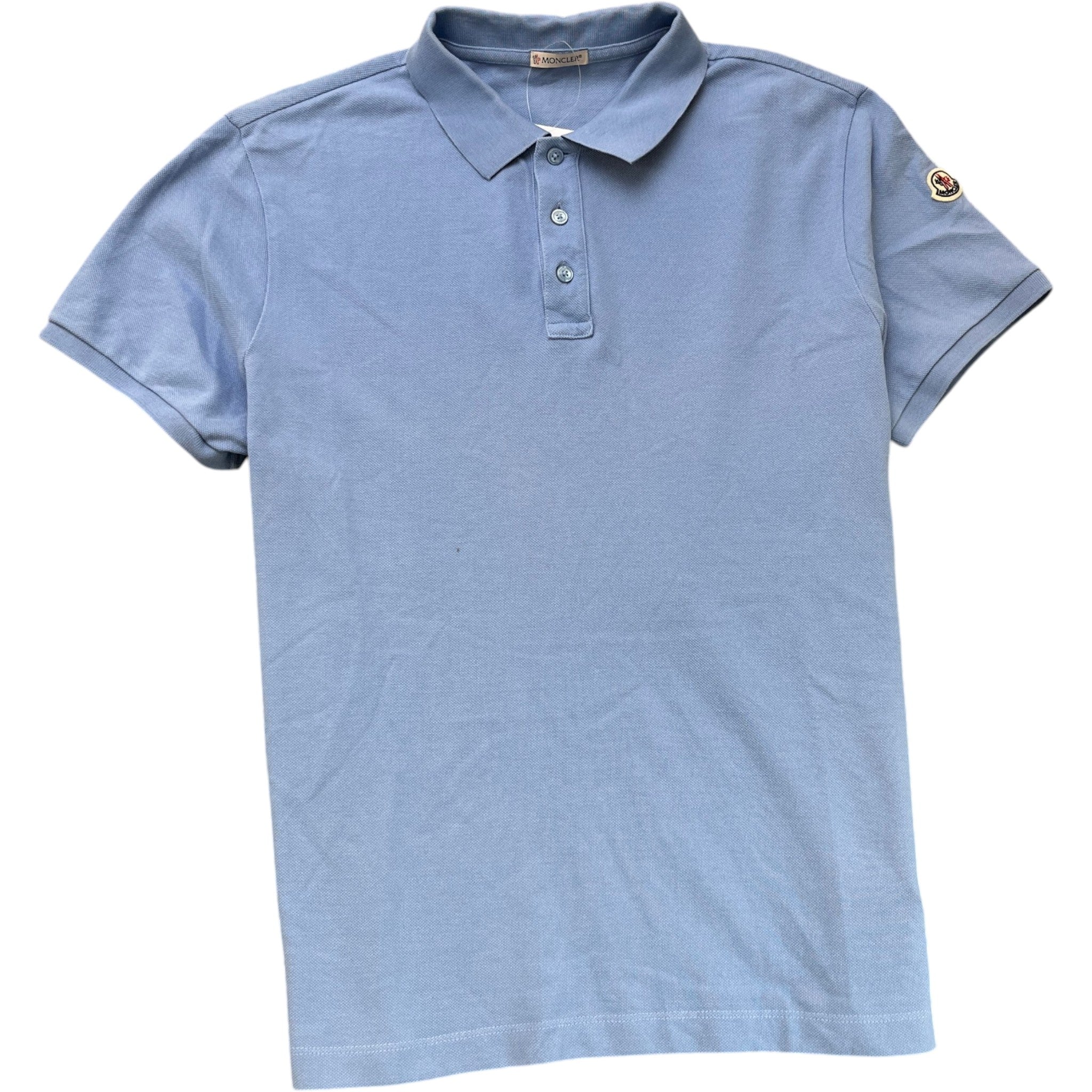 Men's Maglia Polo Shirt Blue Size L – Label Source