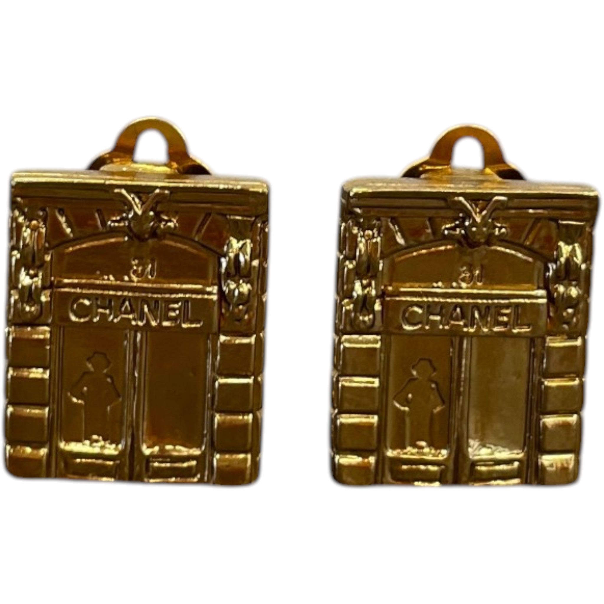 Women's Rue Cambon Clip-On Earrings Gold