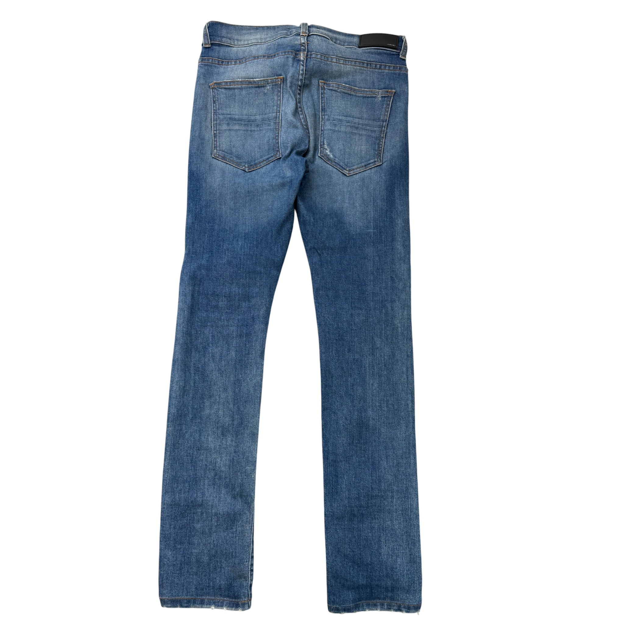 Men's Distressed Jeans Blue Size Waist 30"