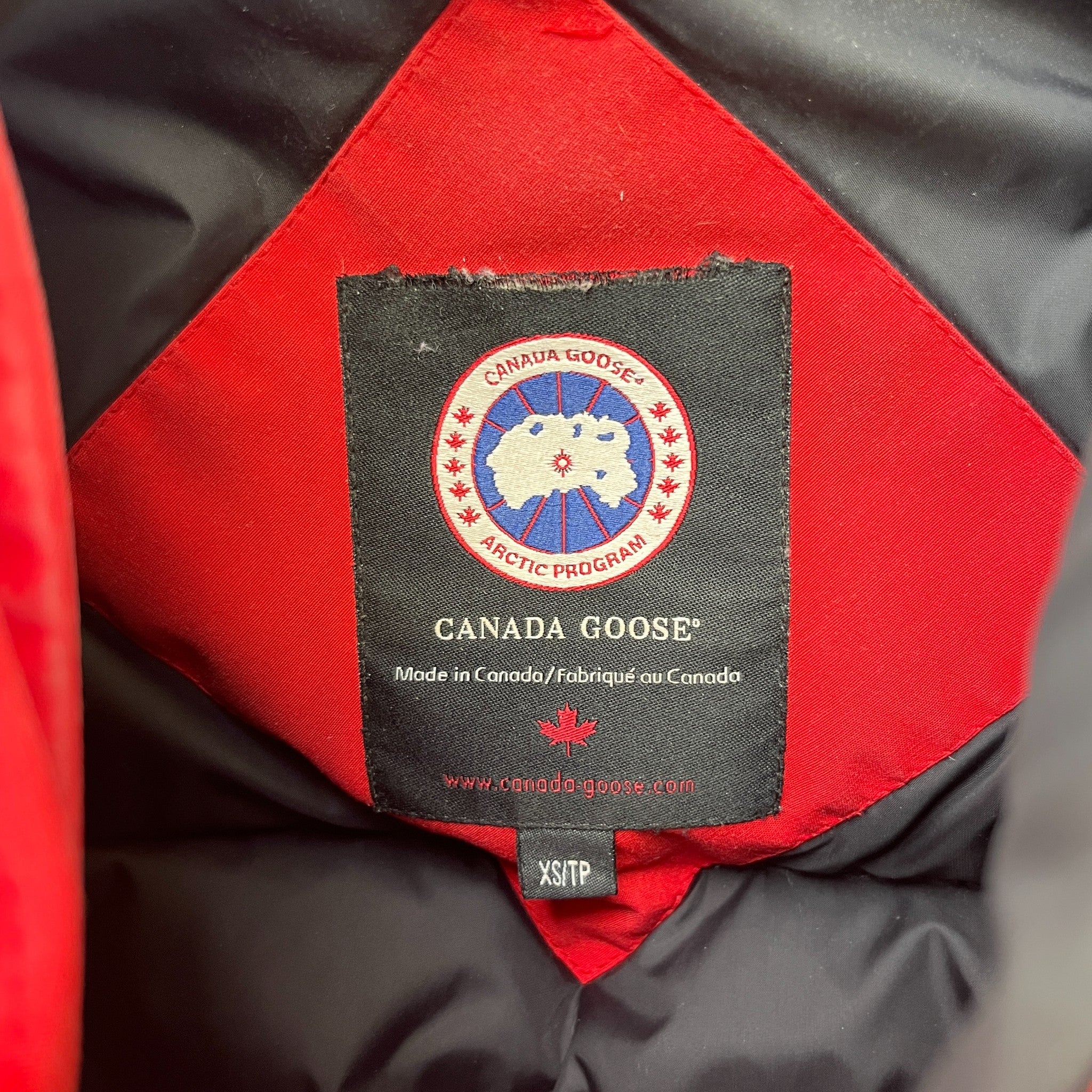 Men's Chilliwack Bomber Down Jacket Red Size XS