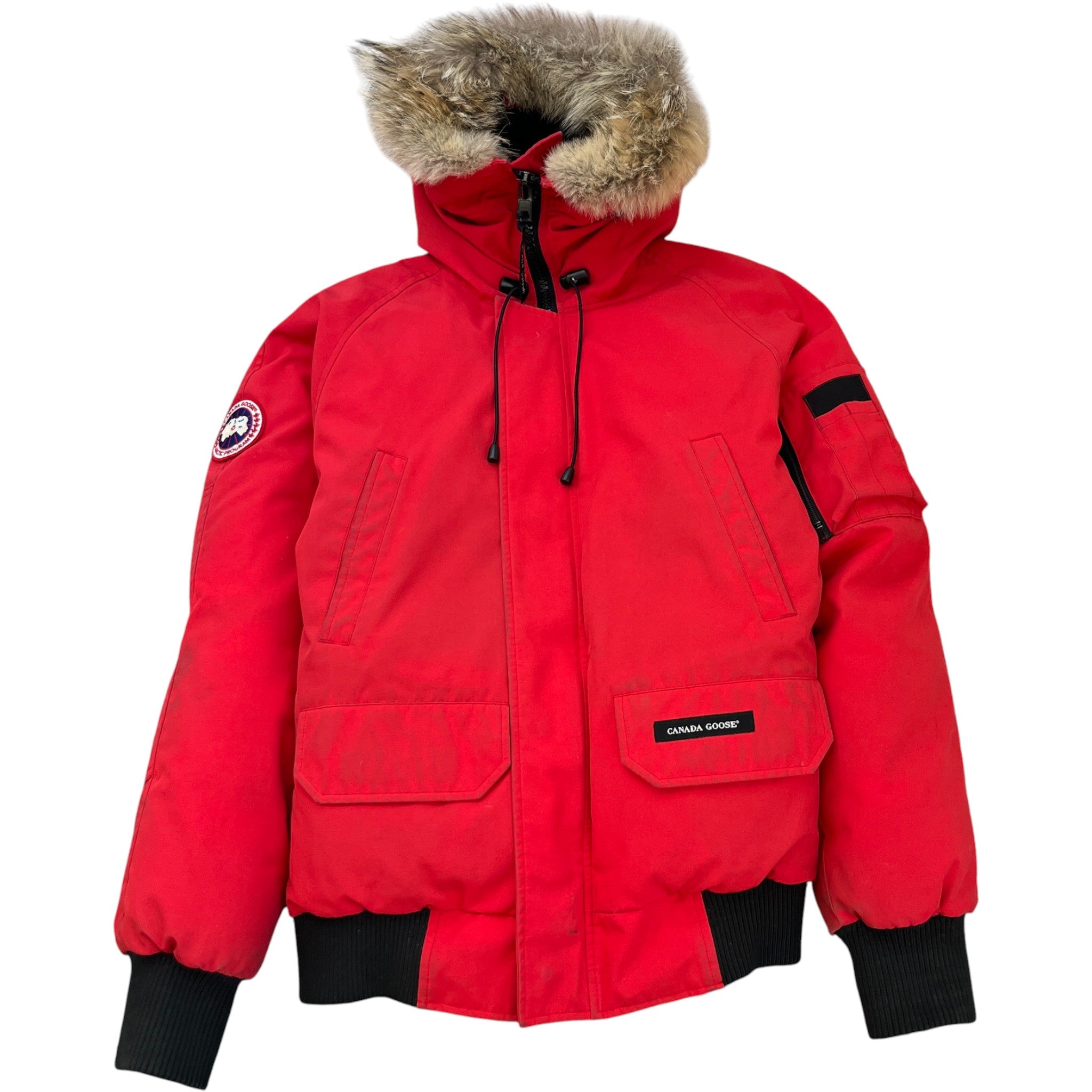 Men's Chilliwack Bomber Down Jacket Red Size XS