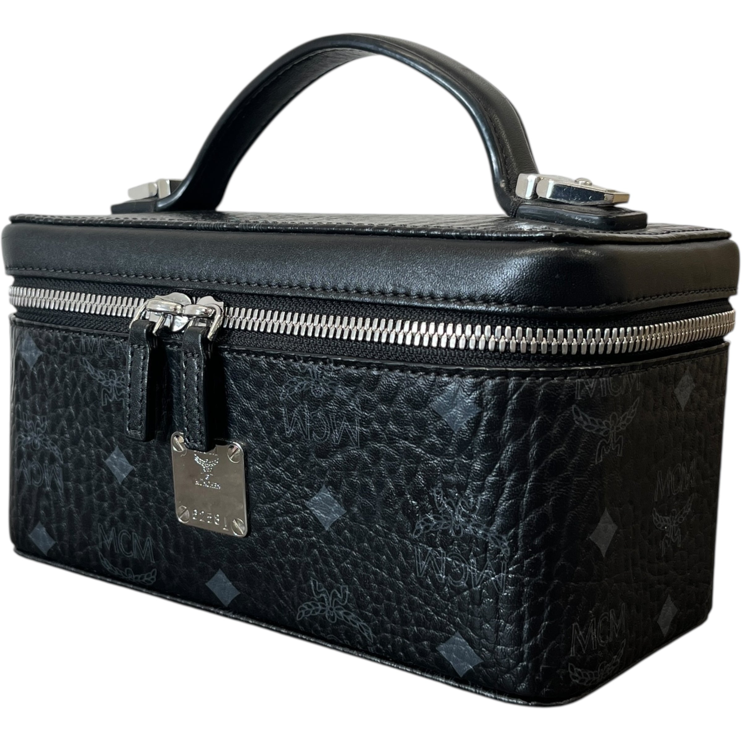 Women's Visetos Rockstar Vanity Bag Black