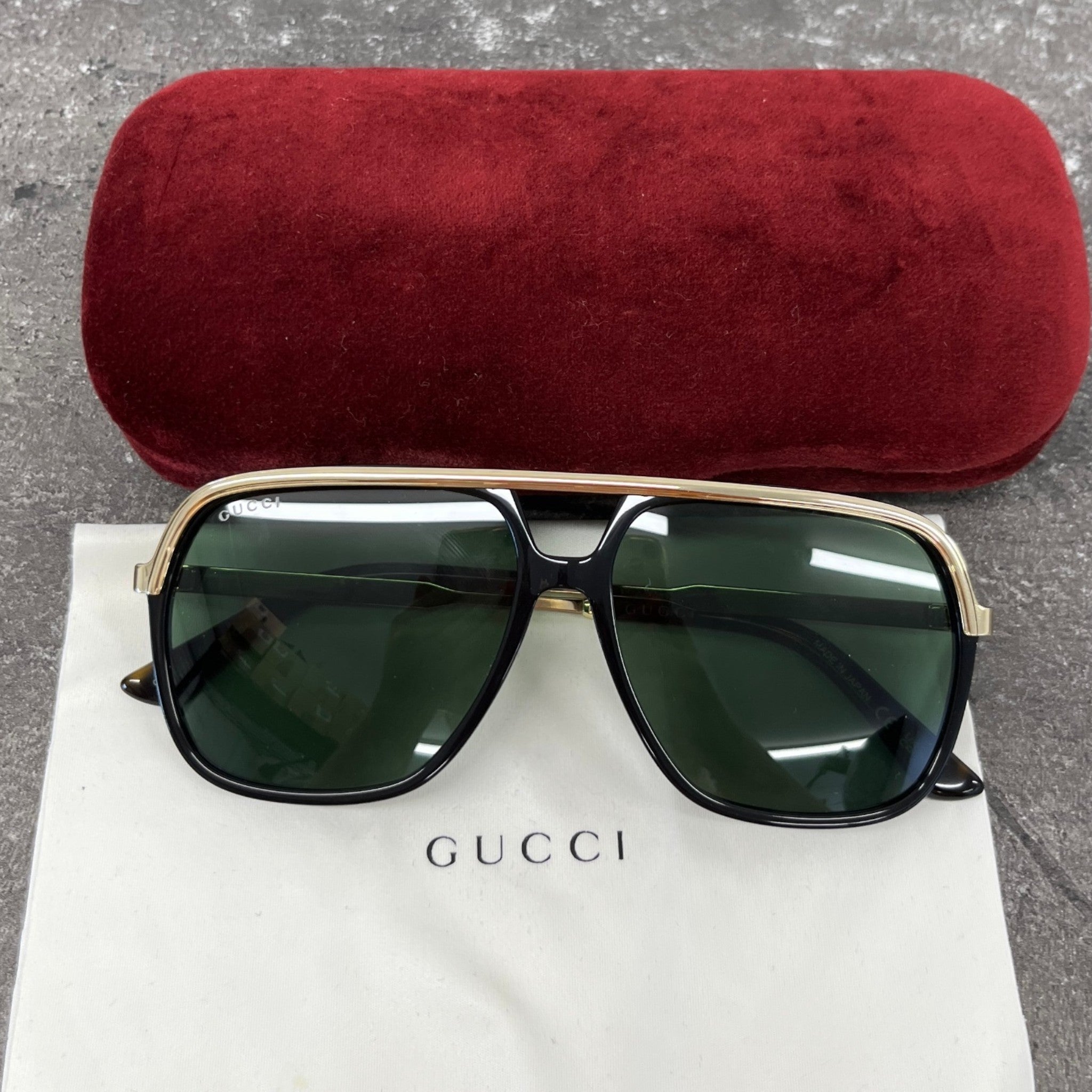 Men's Gg0200S Sunglasses Black