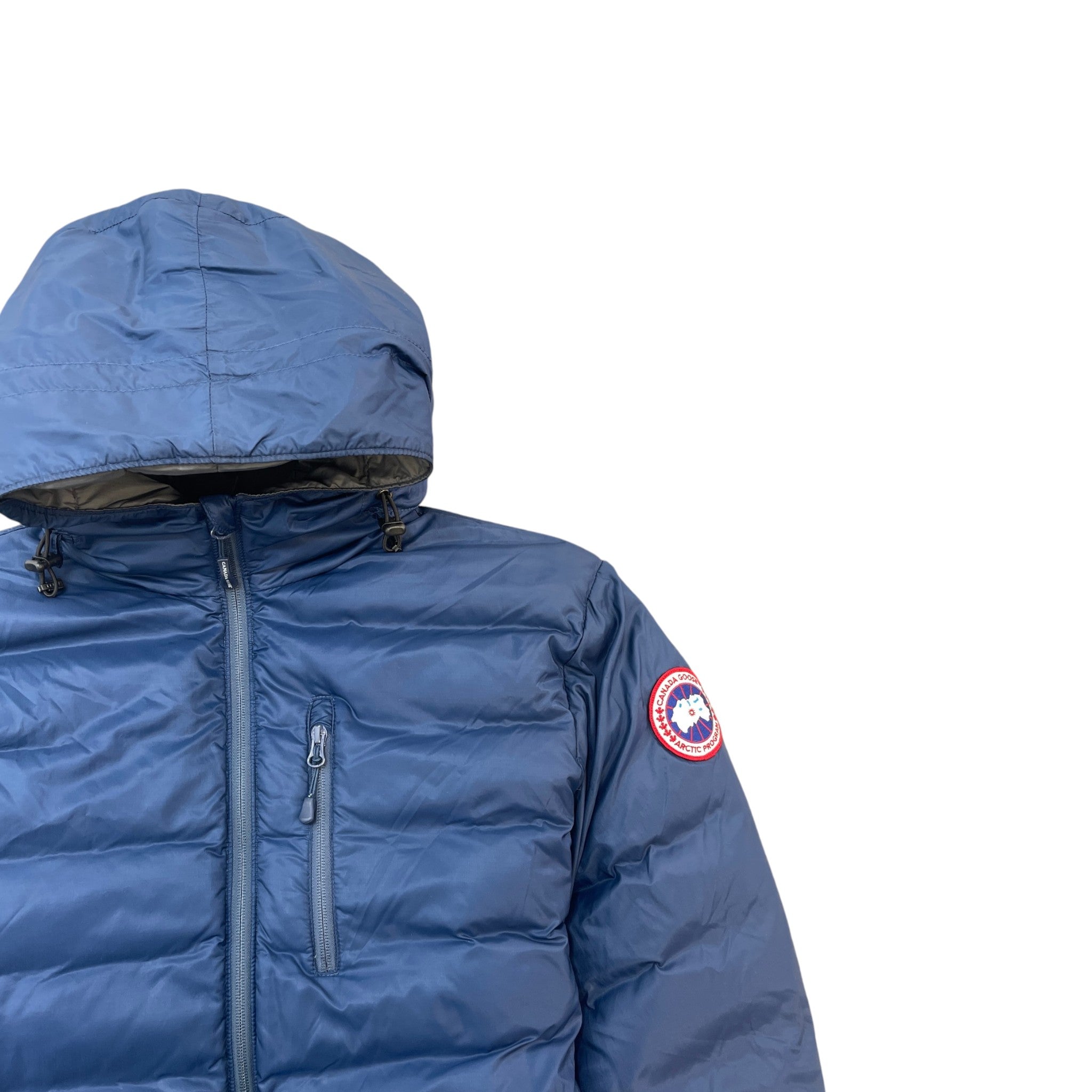 Men's Lodge Hoody Jacket Blue Size M