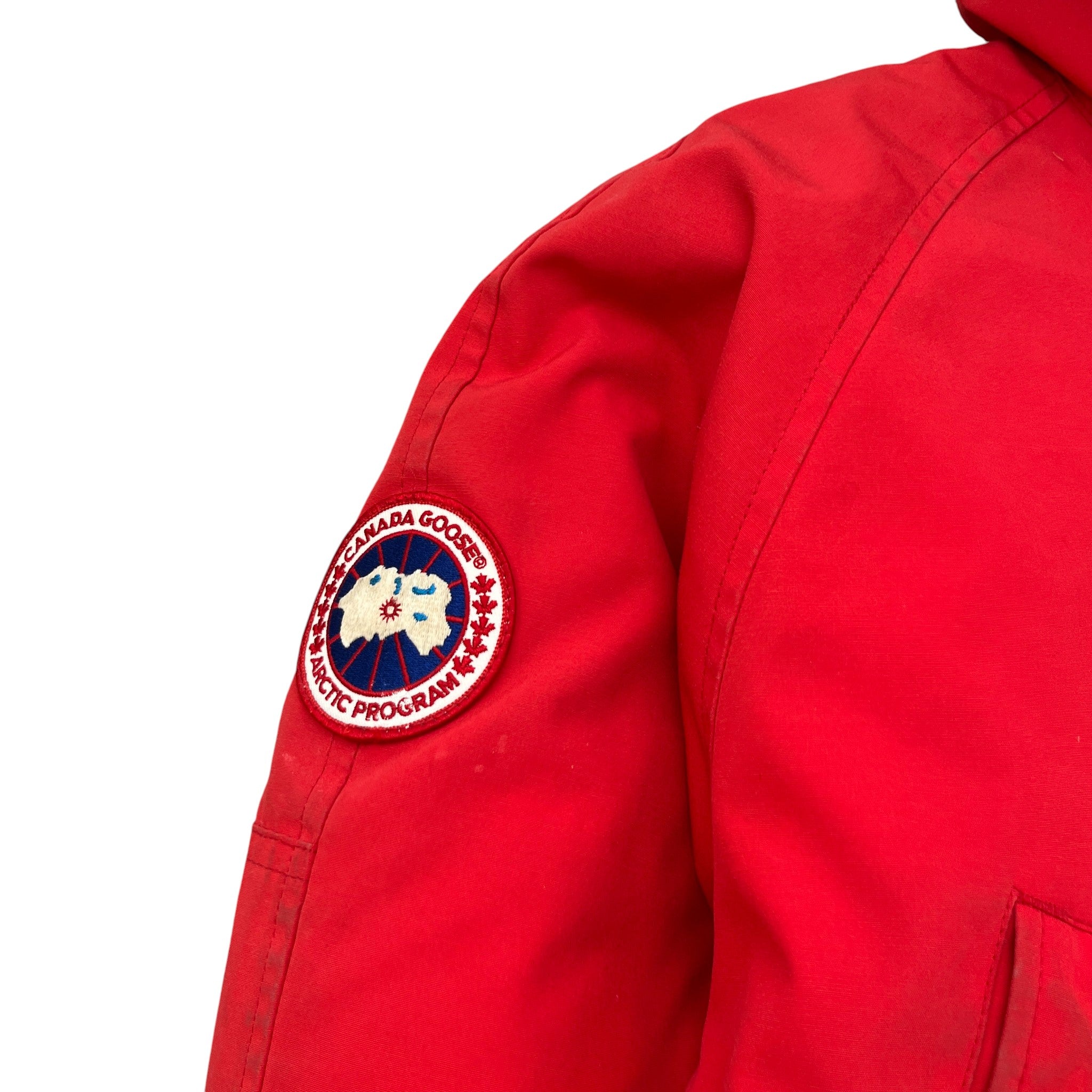 Men's Chilliwack Bomber Down Jacket Red Size XS