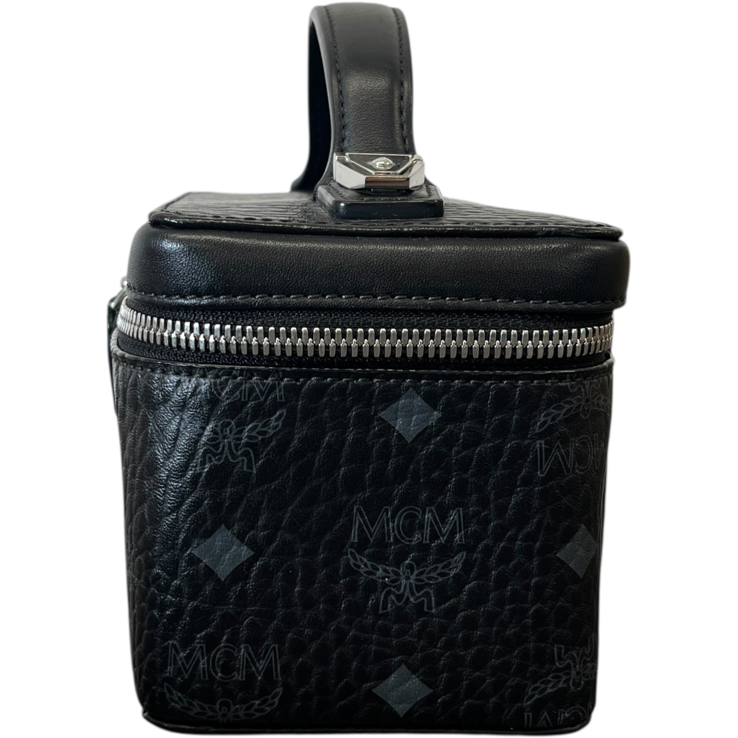 Women's Visetos Rockstar Vanity Bag Black