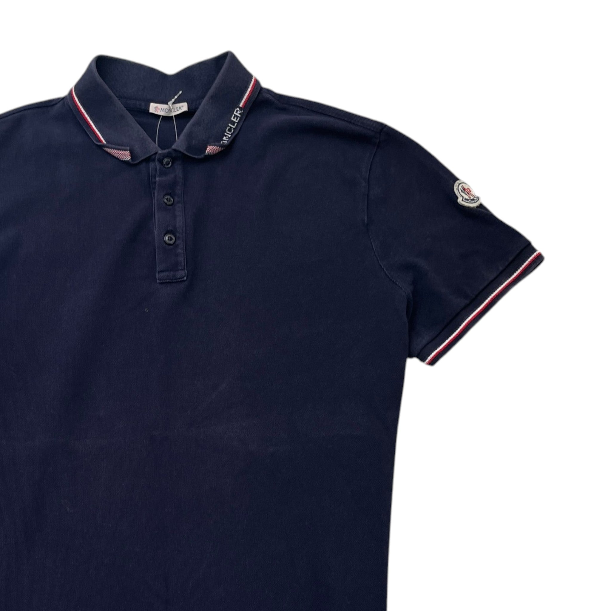 Men's Maglia Polo Shirt Navy Size XXL
