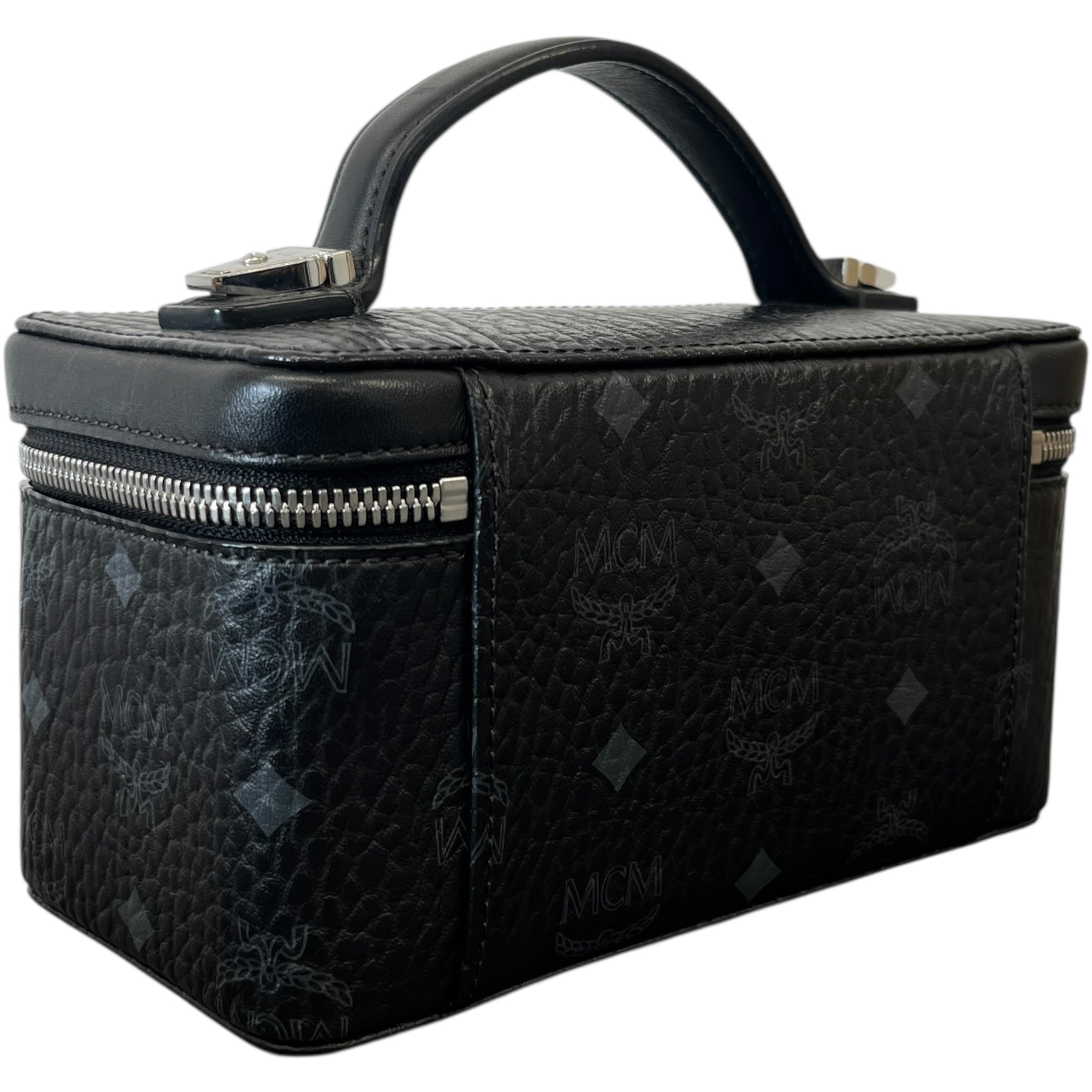 Women's Visetos Rockstar Vanity Bag Black