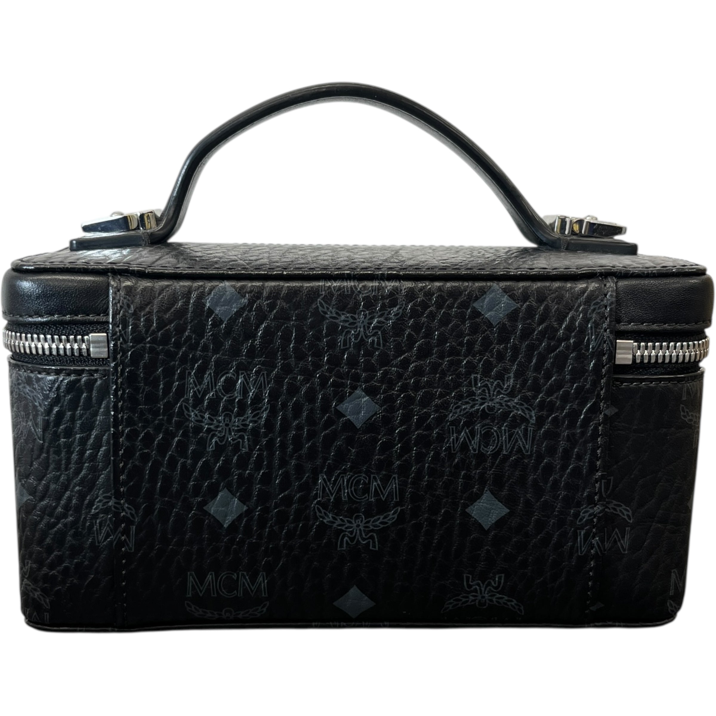 Women's Visetos Rockstar Vanity Bag Black