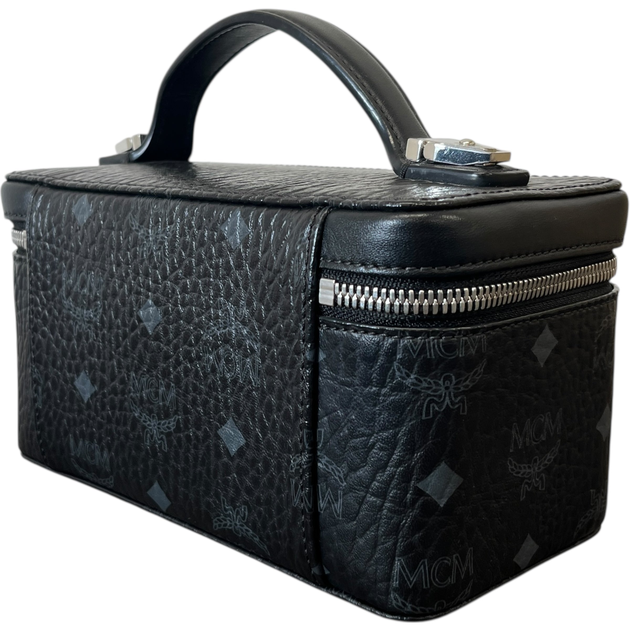 Women's Visetos Rockstar Vanity Bag Black