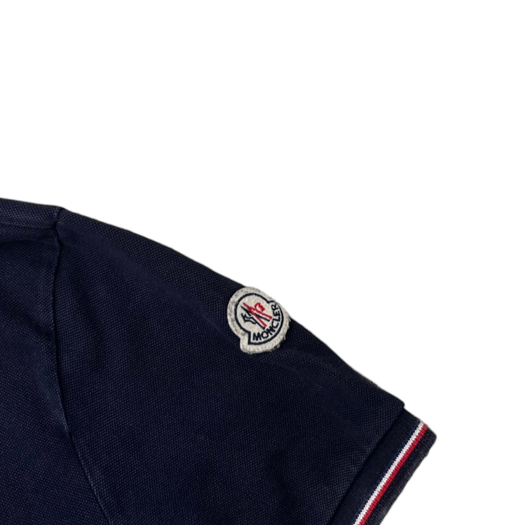 Men's Maglia Polo Shirt Navy Size XXL