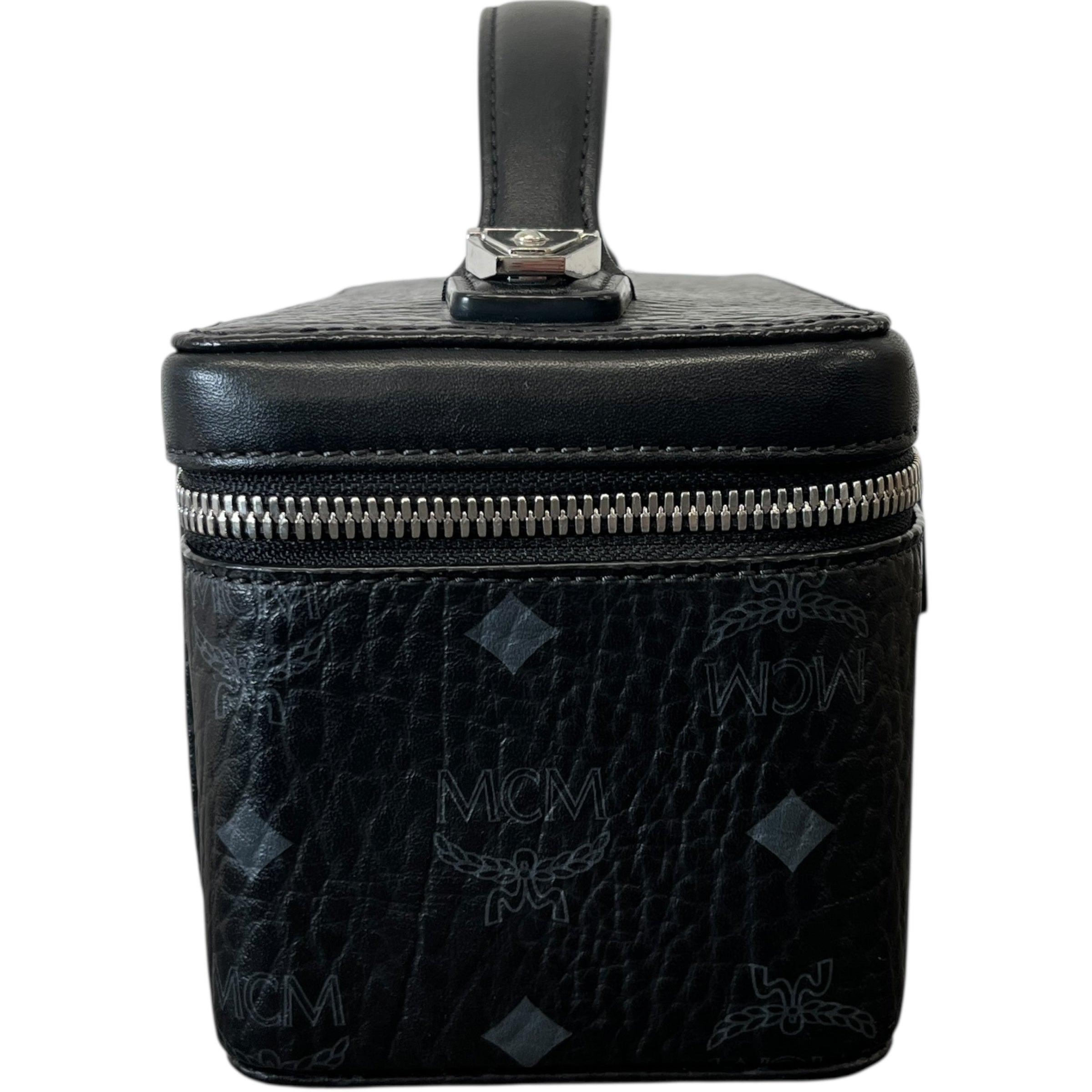 Women's Visetos Rockstar Vanity Bag Black