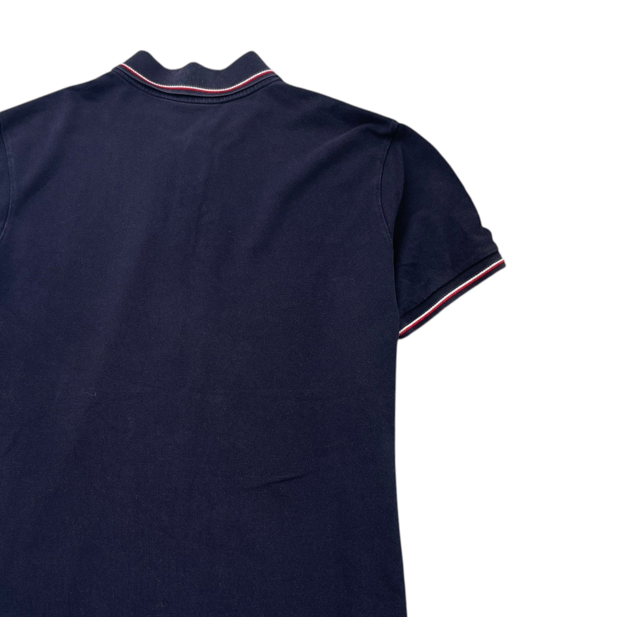 Men's Maglia Polo Shirt Navy Size XXL