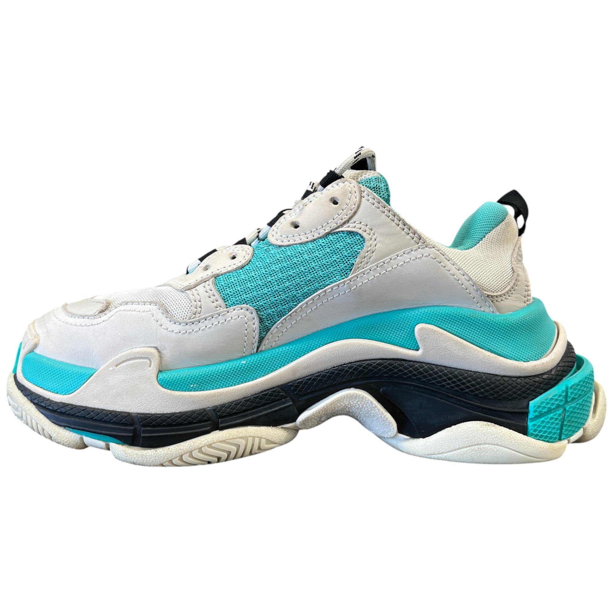 Women's Triple S Low Trainers Blue Size EU 37 / UK 4