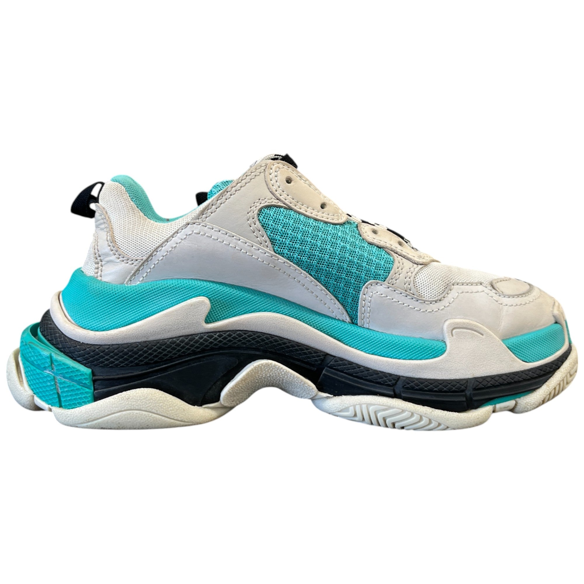 Women's Triple S Low Trainers Blue Size EU 37 / UK 4
