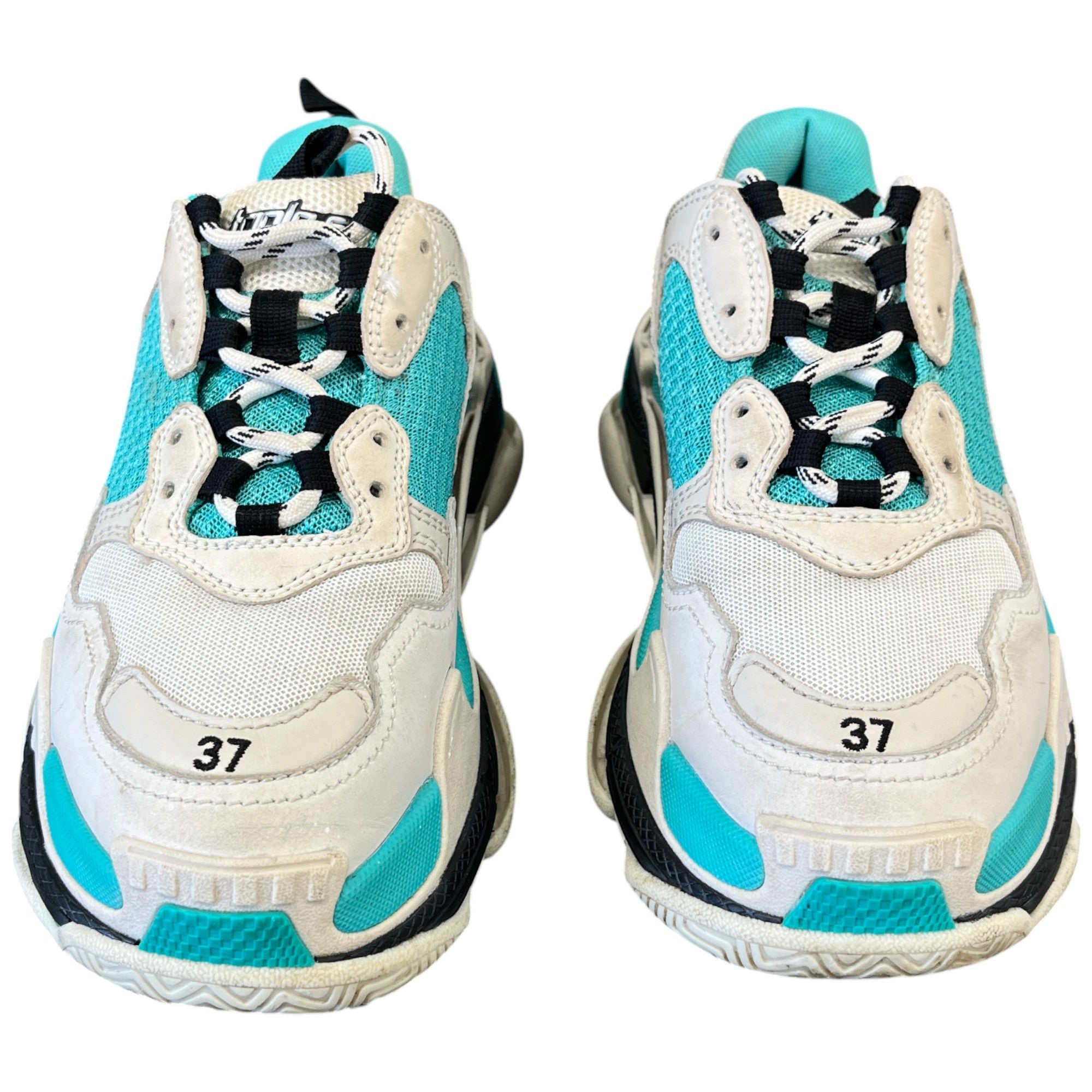 Women's Triple S Low Trainers Blue Size EU 37 / UK 4