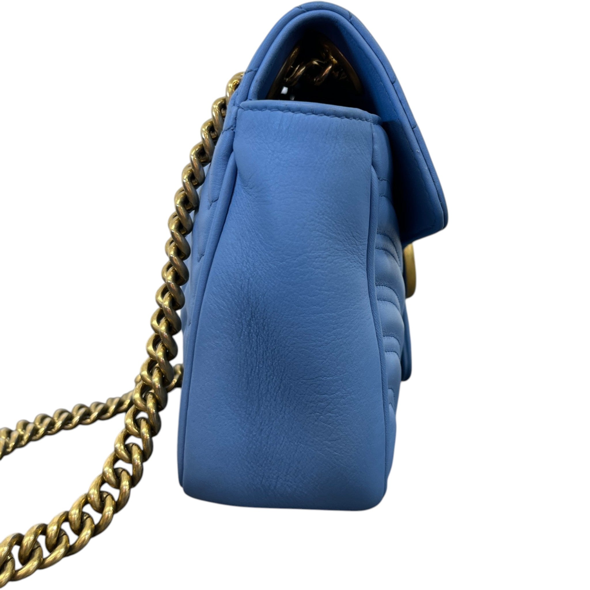 Women's Gg Marmont 30 Bag Blue