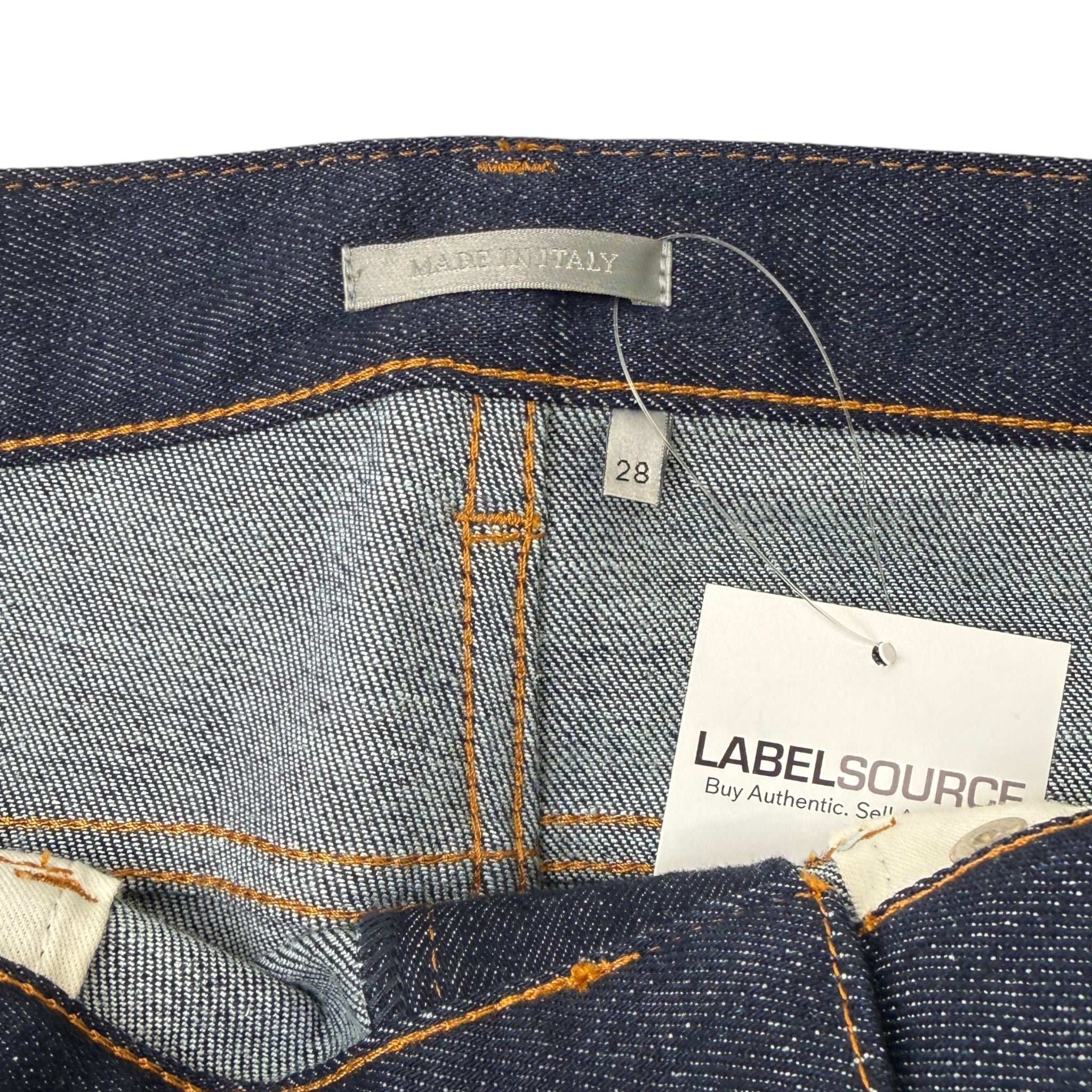 Men's Oblique Jeans Navy Size Waist 28"