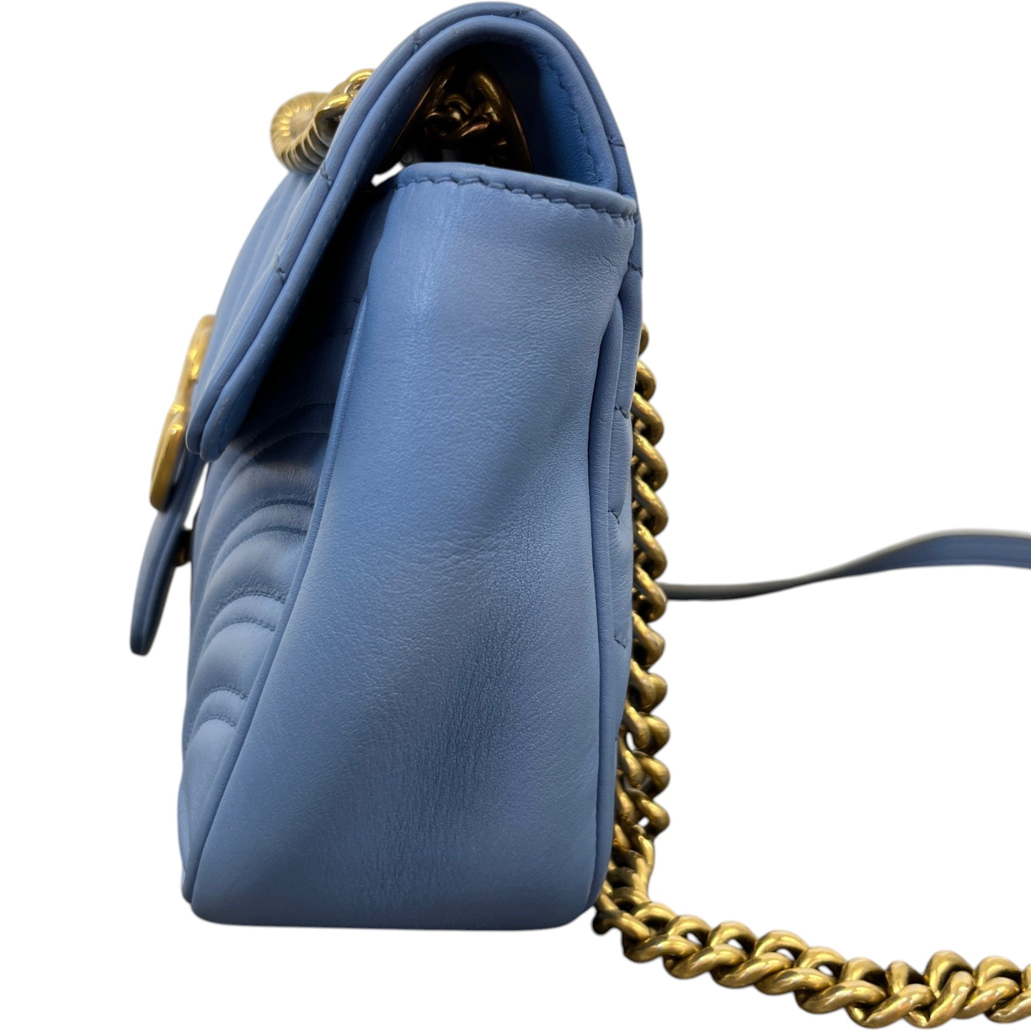 Women's Gg Marmont 30 Bag Blue