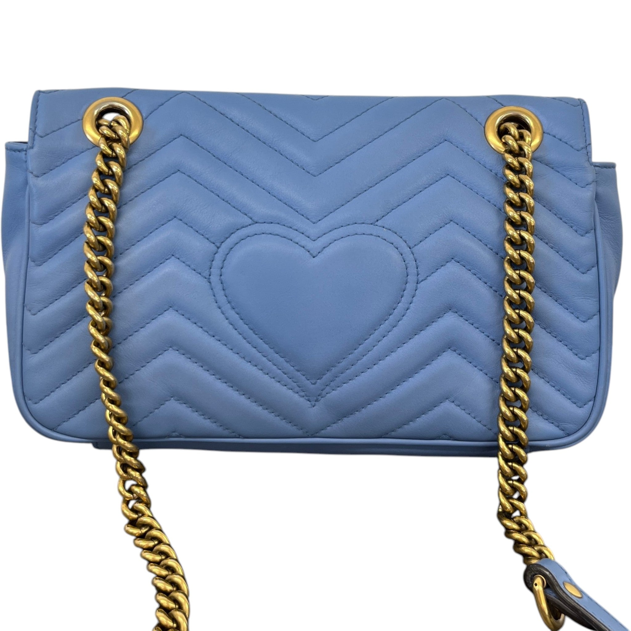 Women's Gg Marmont 30 Bag Blue