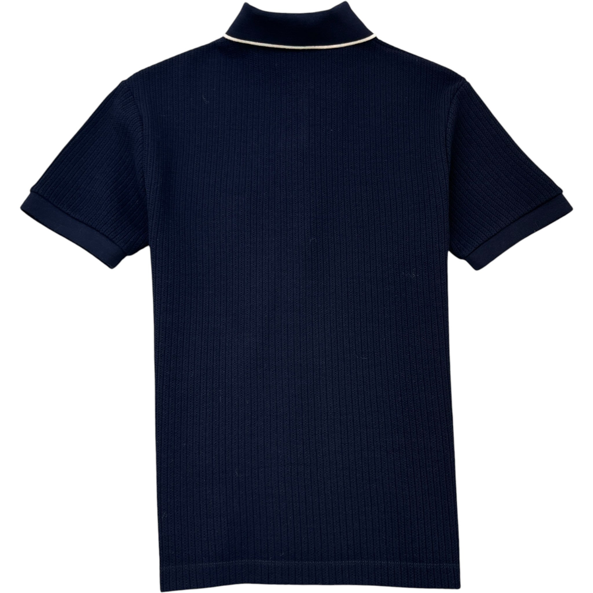 Men's Jersey Polo Shirt Navy Size S