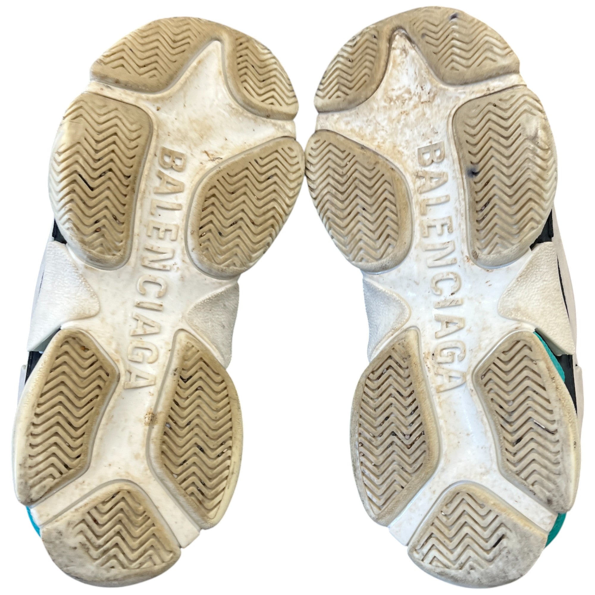 Women's Triple S Low Trainers Blue Size EU 37 / UK 4