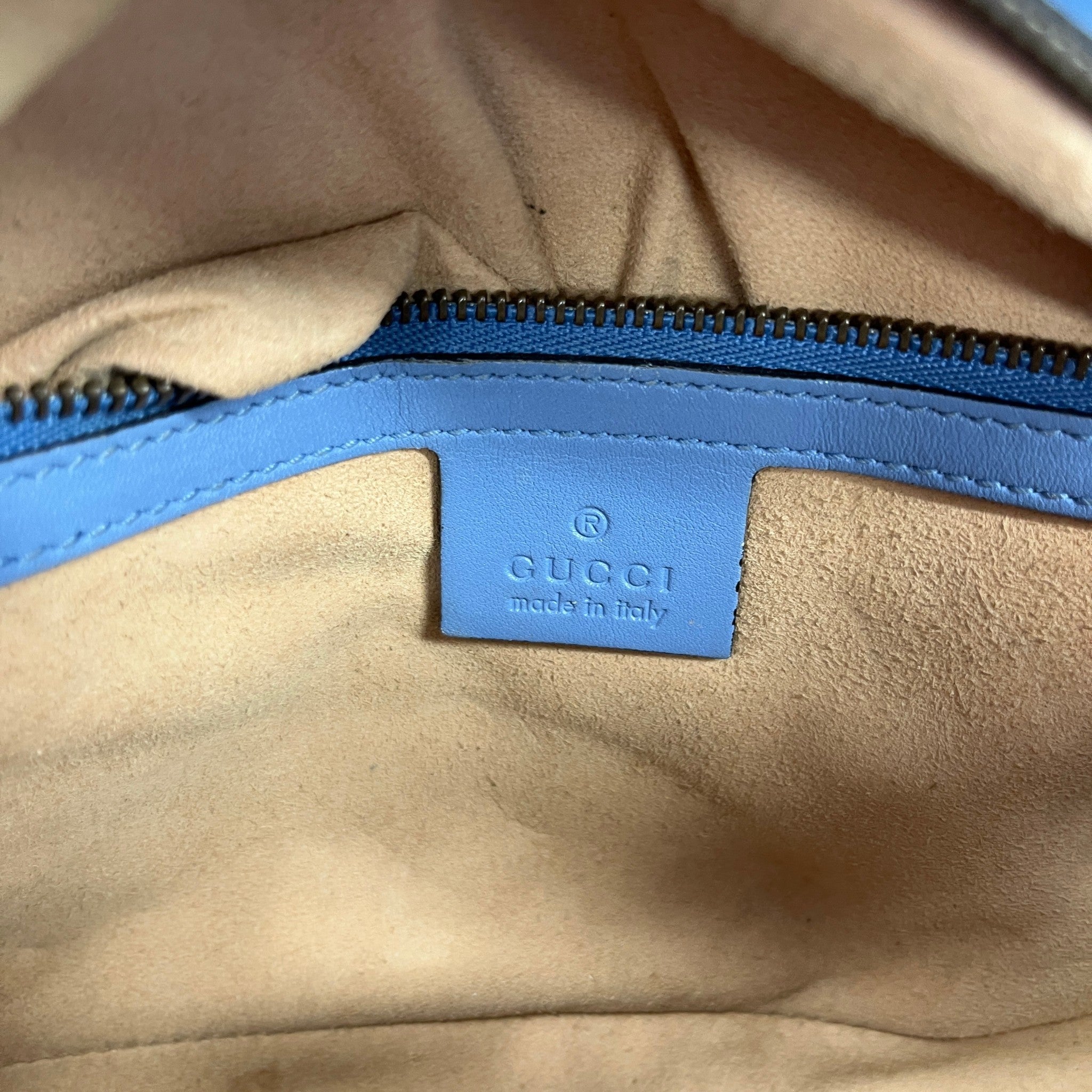 Women's Gg Marmont 30 Bag Blue